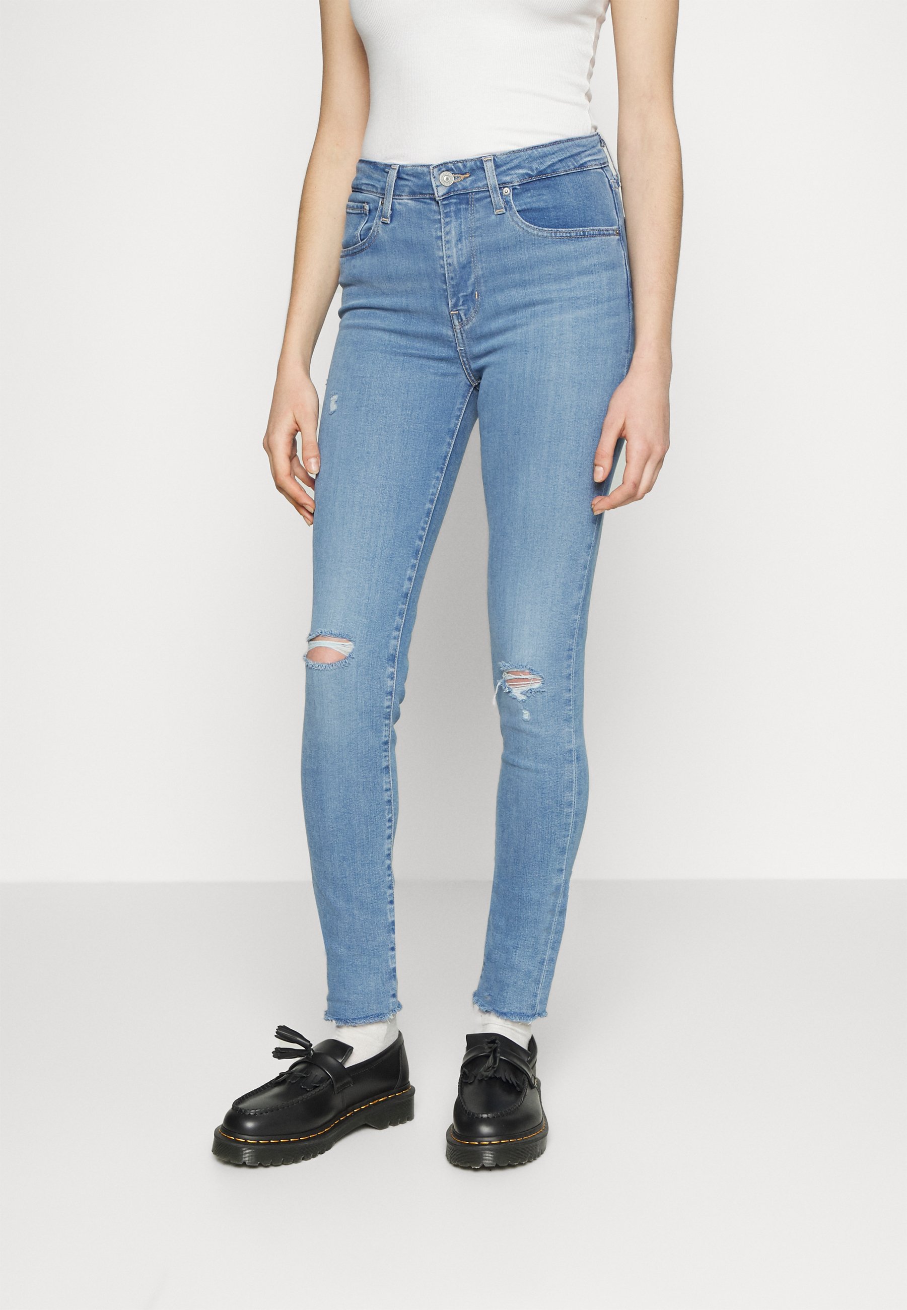 Levi's® 721™ HIGH RISE SKINNY - Jeans Skinny Fit - rio lowdown/light-blue denim