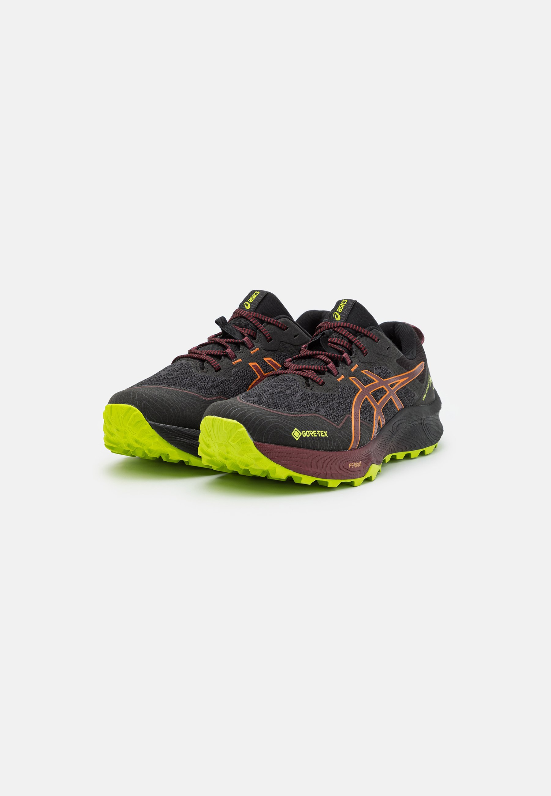 ASICS GEL-TRABUCO 11 GTX - Trail running shoes - black/antique red/black