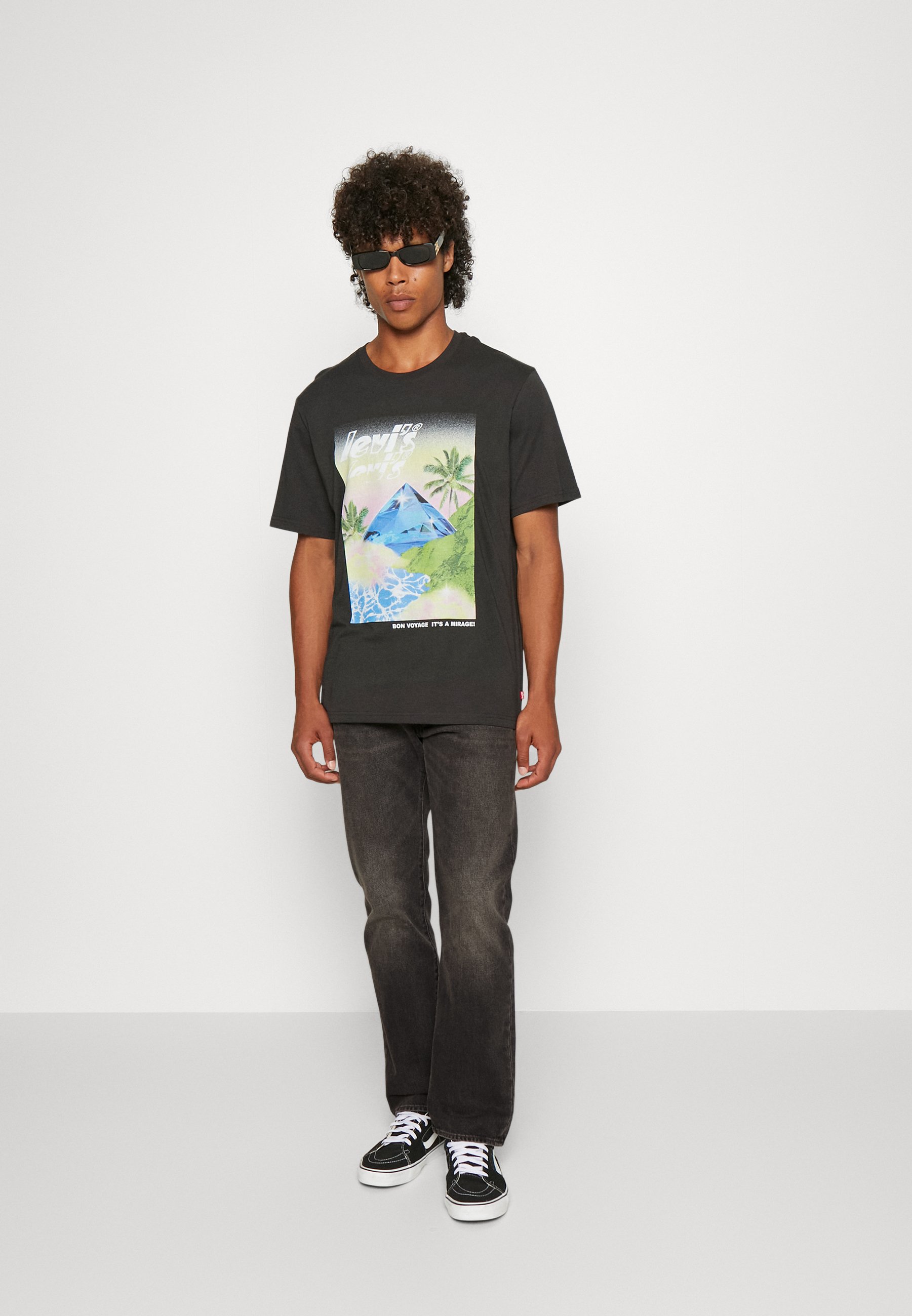 Levi's® 551Z™ AUTHENTIC STRAIGHT - Straight leg jeans - midnight impressions/black denim