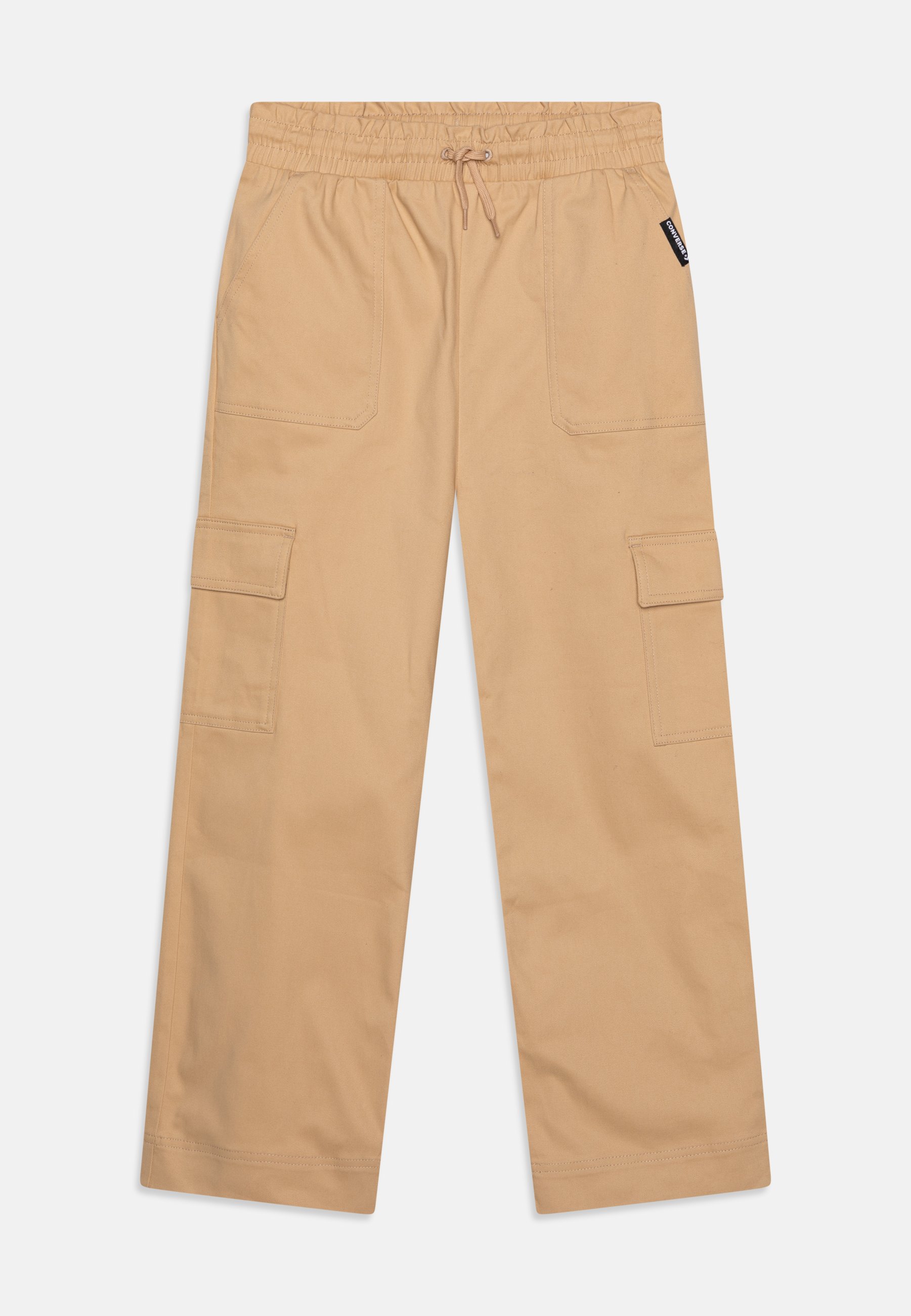 Converse PAPERBAG WIDE LEG PANT - Cargo trousers - epic dune/sand