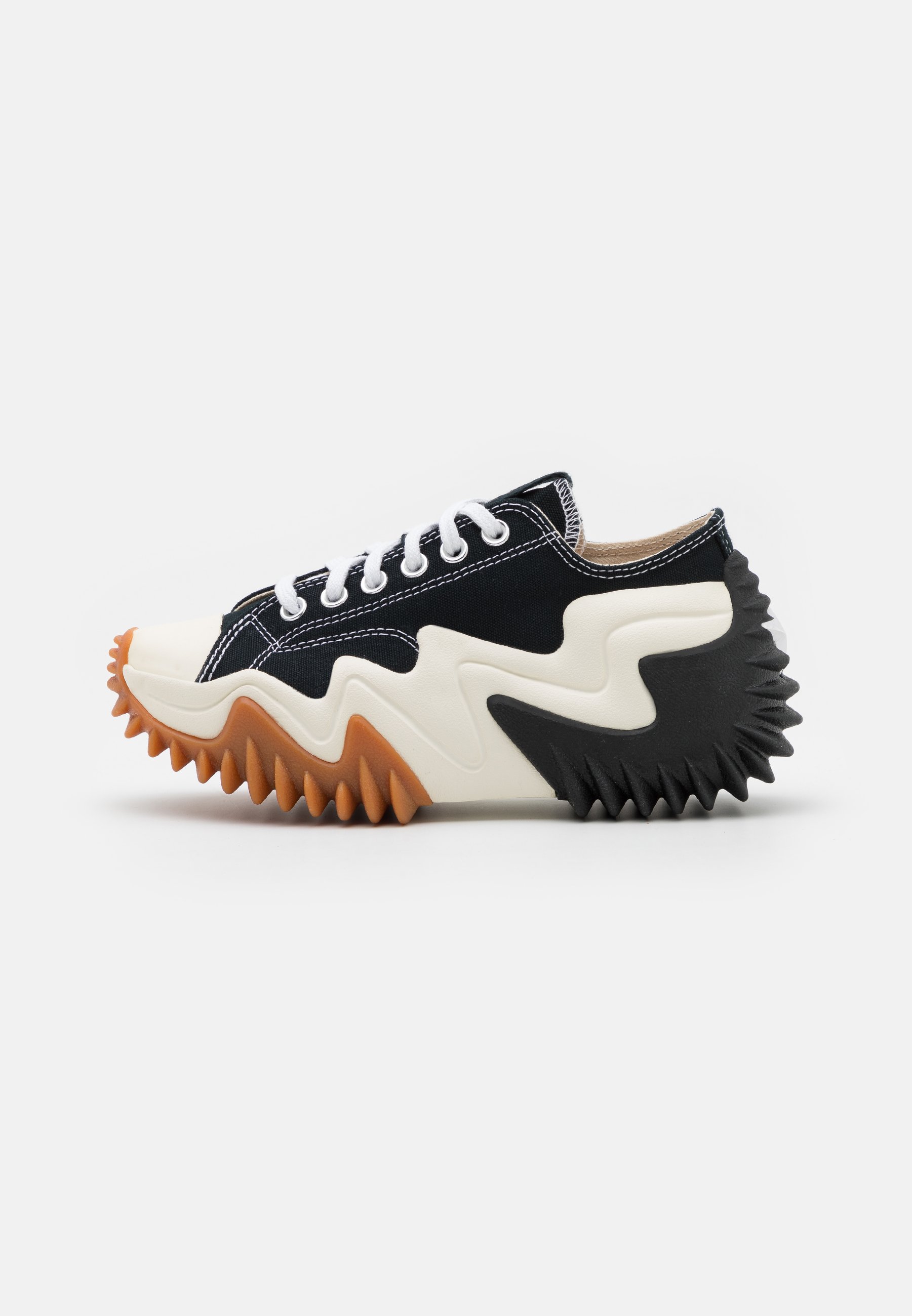 Converse RUN STAR MOTION PLATFORM UNISEX - Trainers - black/white/egret/black