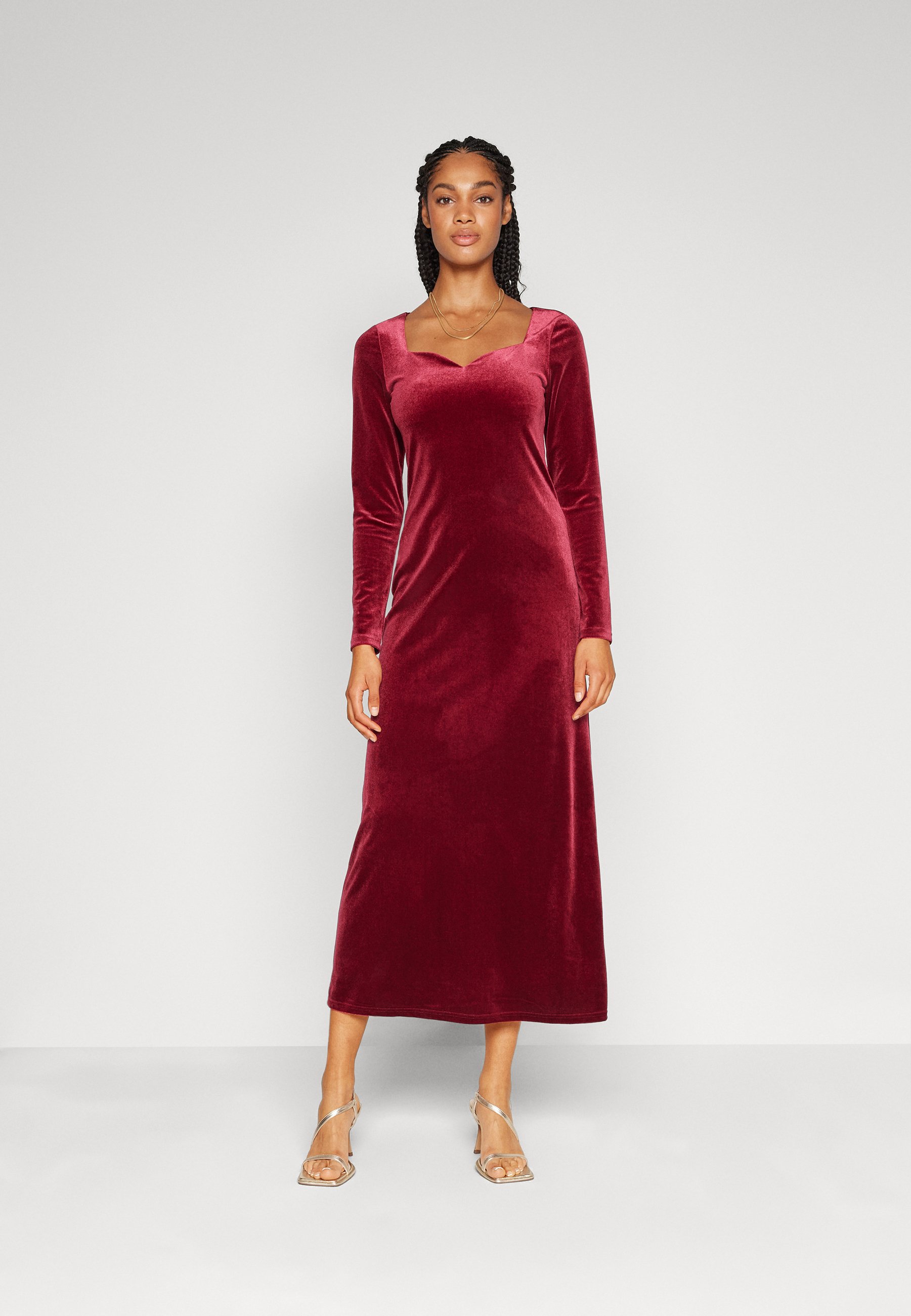 ONLY ONLSCARLET DRESS - Cocktail dress / Party dress - cabernet/dark red