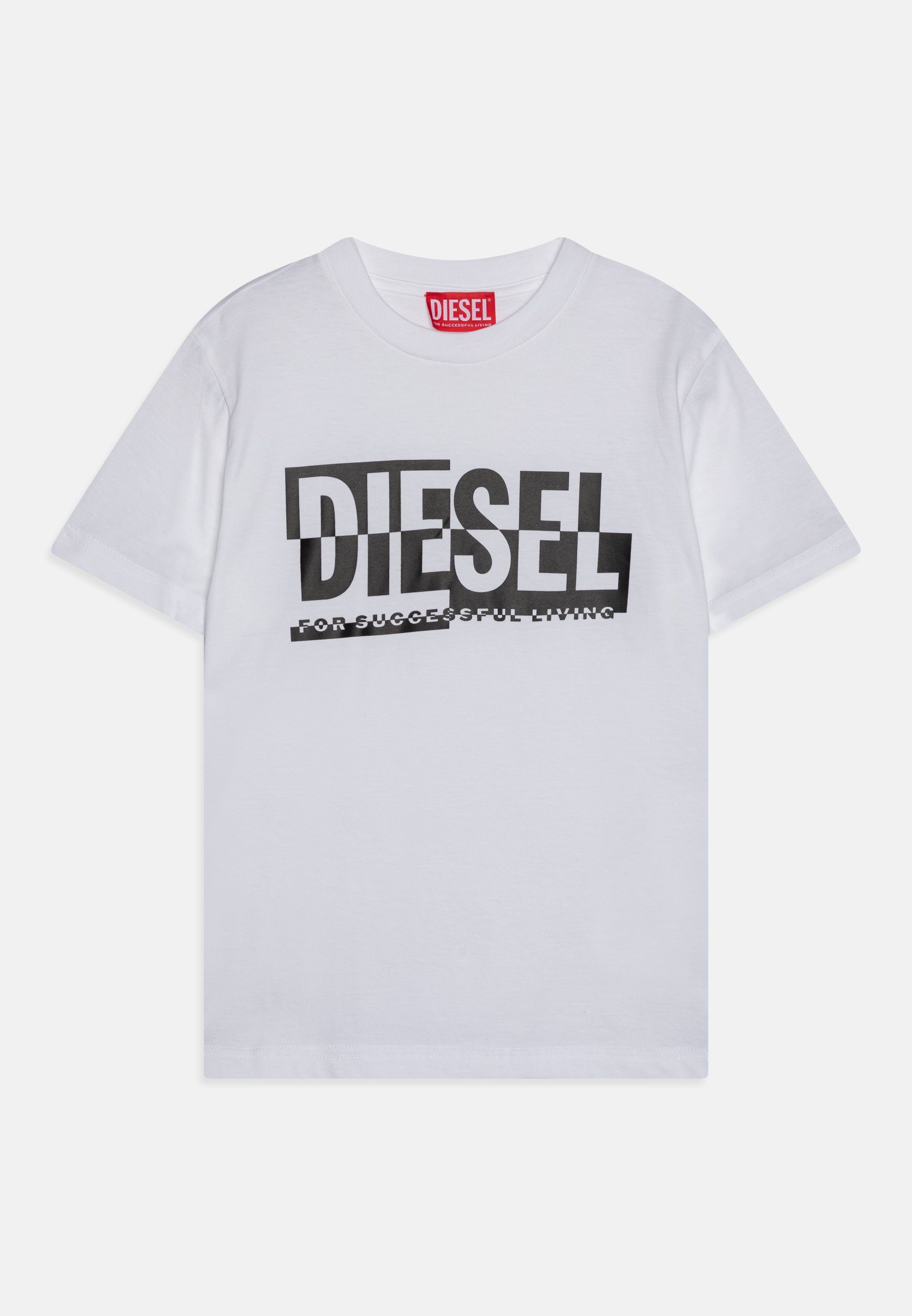 Diesel TGUN UNISEX - Print T-shirt - bianco/white
