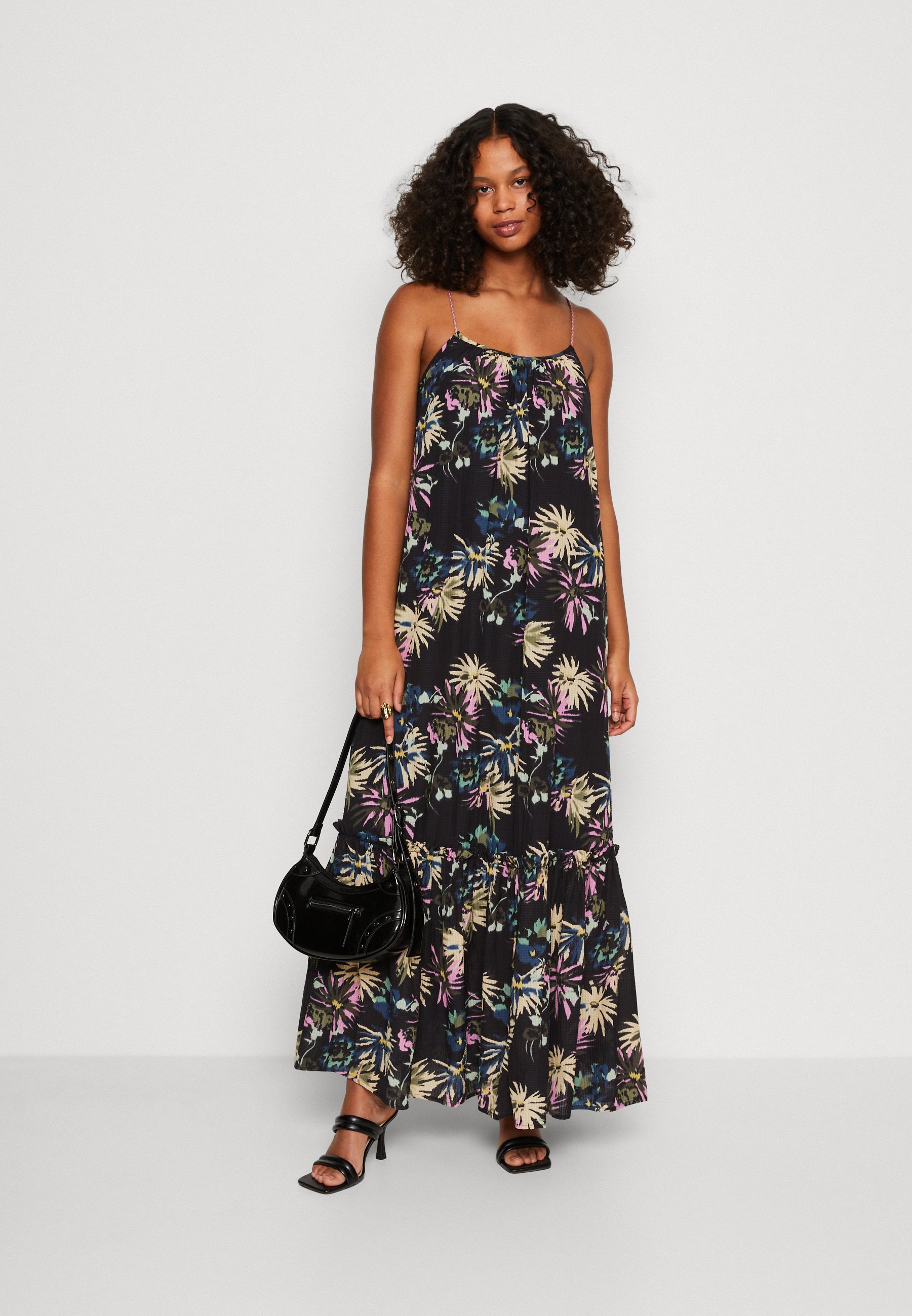 Scotch & Soda TANK MAXI DRESS - Maxi dress - black