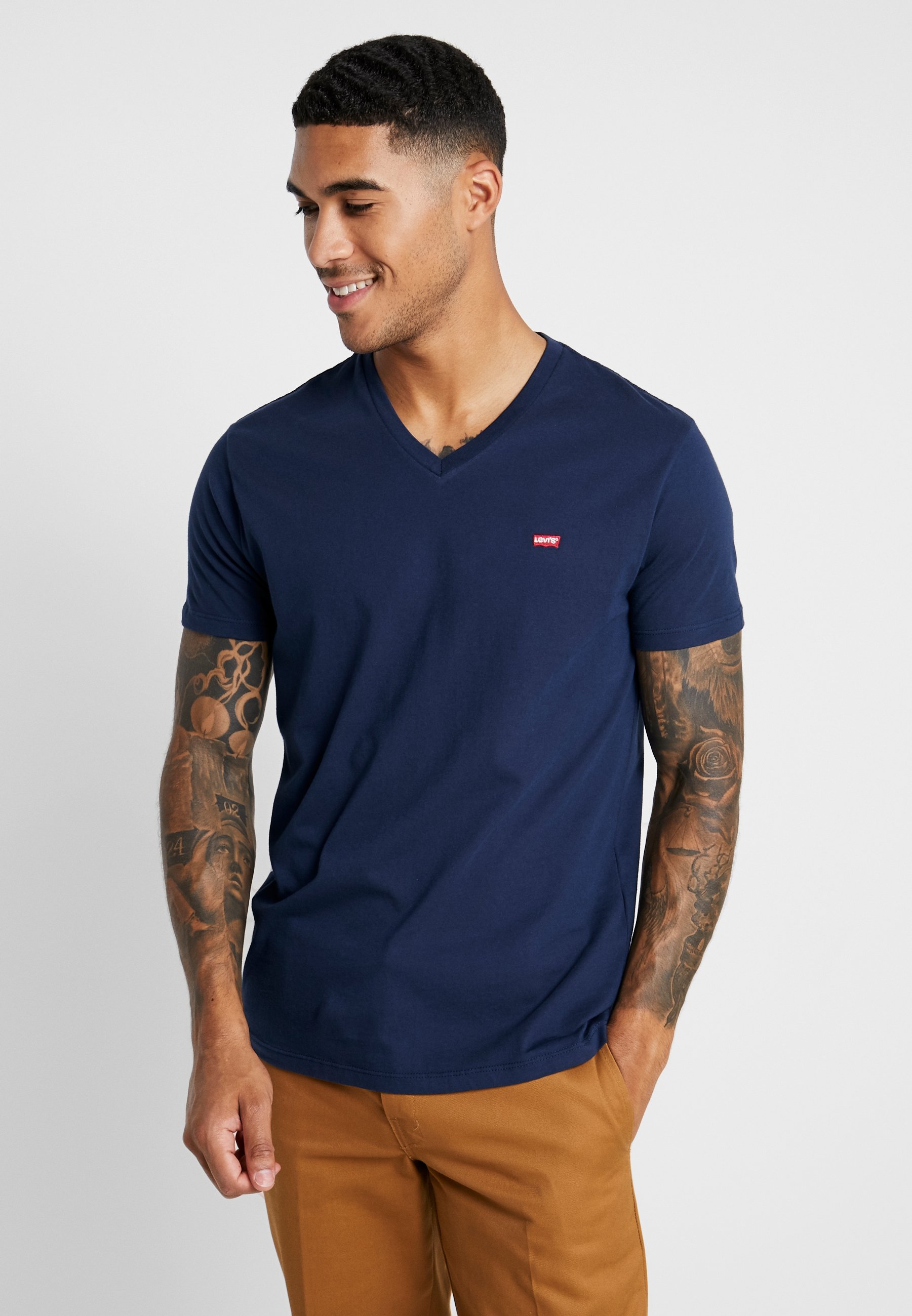 Levi's® ORIGINAL - Basic T-shirt - dress blues/dark blue