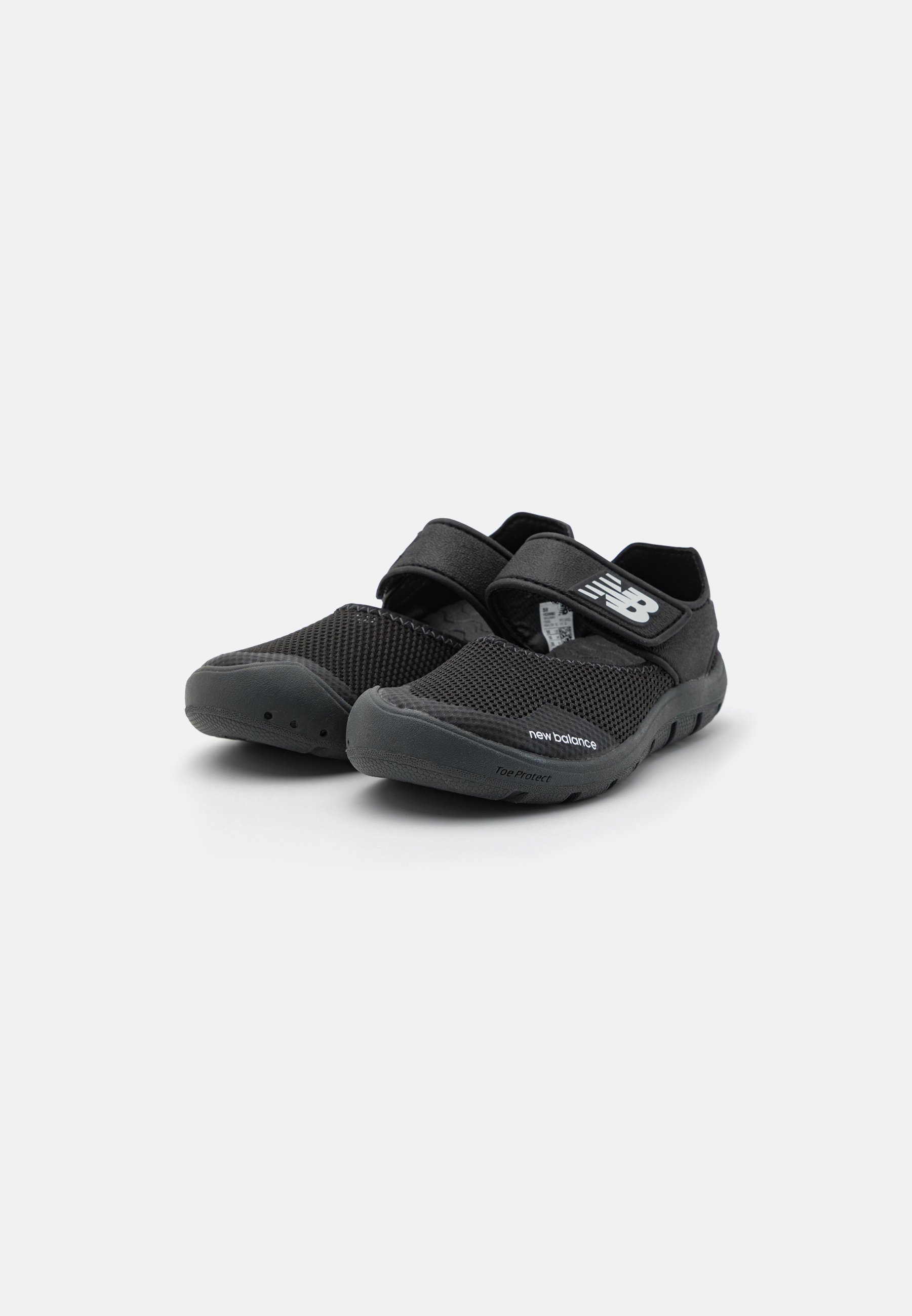 NB YO208 UNISEX - Ankle strap ballet pumps - black