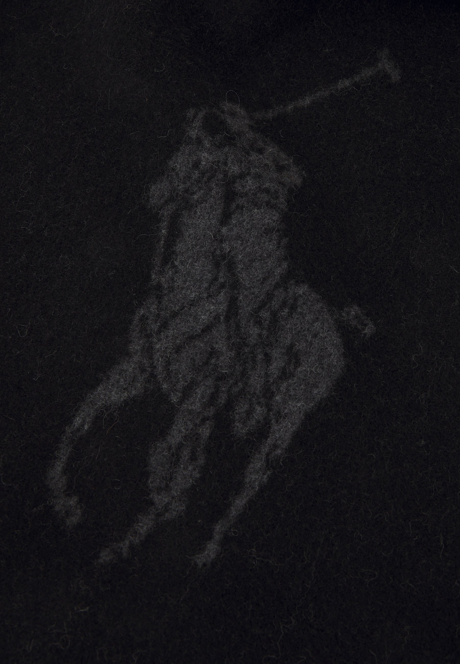 Polo Ralph Lauren SCARF - Scarf - black/charcoal/black