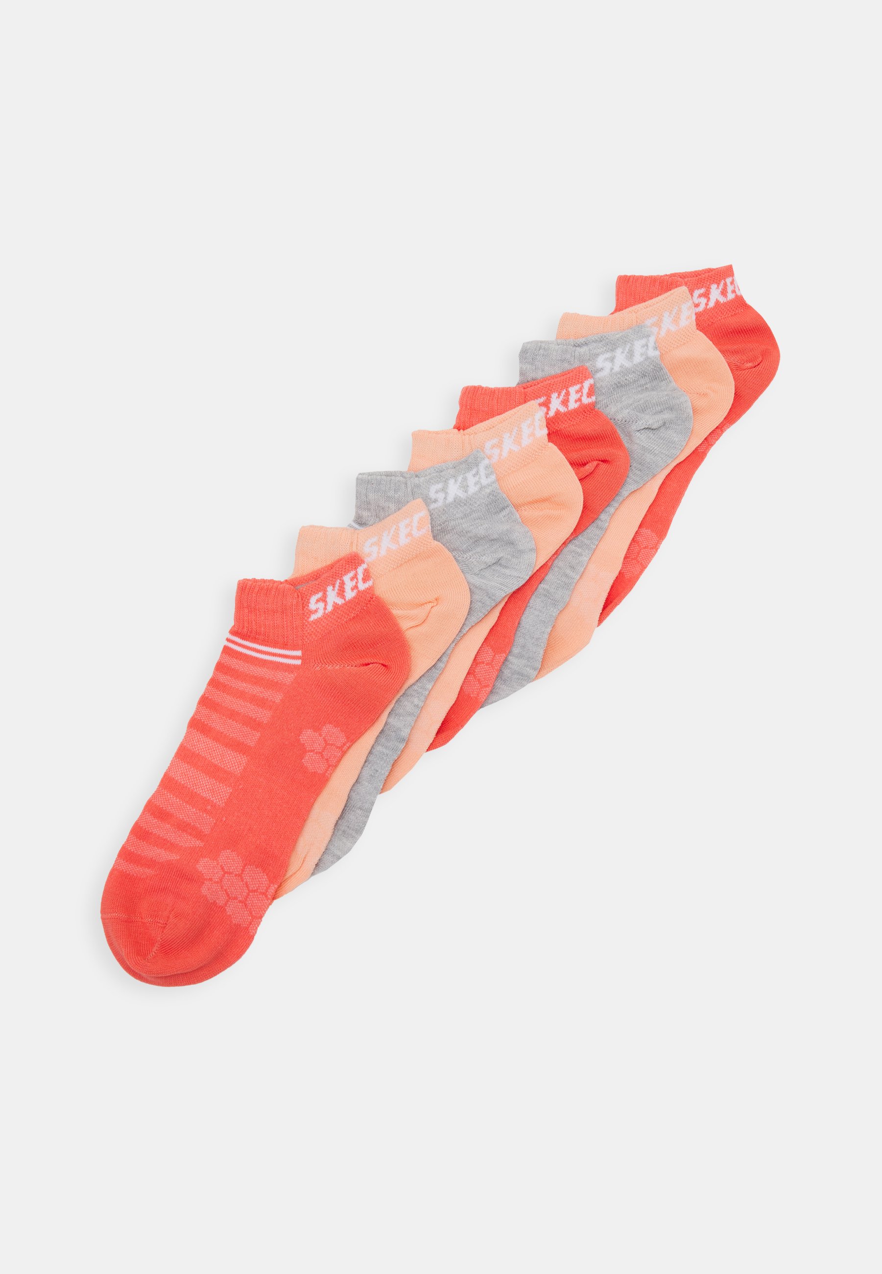 Skechers BASIC SNEAKER VENTILATION 8 PACK - Socks - porcelain rose/light pink