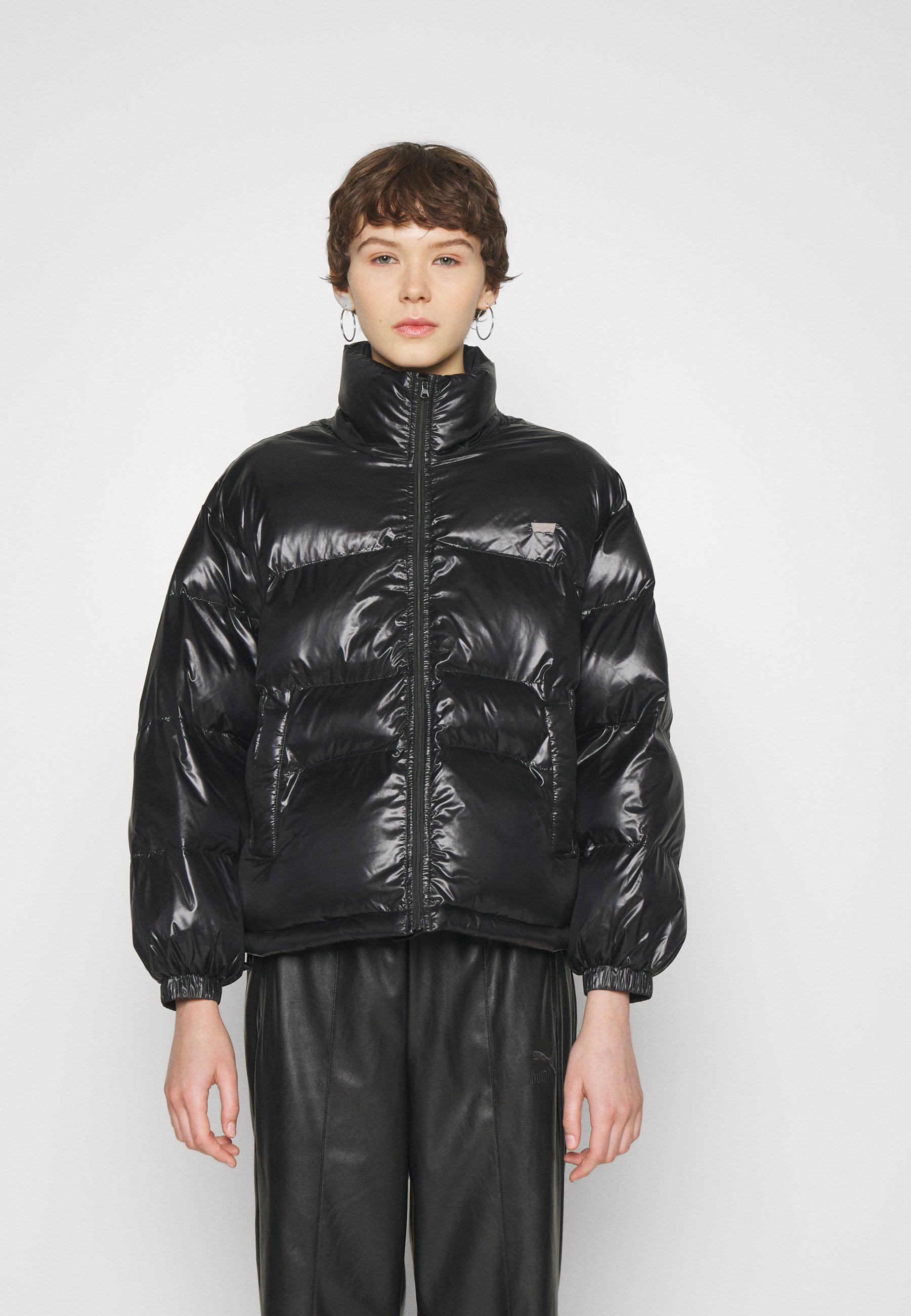Levi's® RETRO PUFFER - Winter jacket - caviar/black