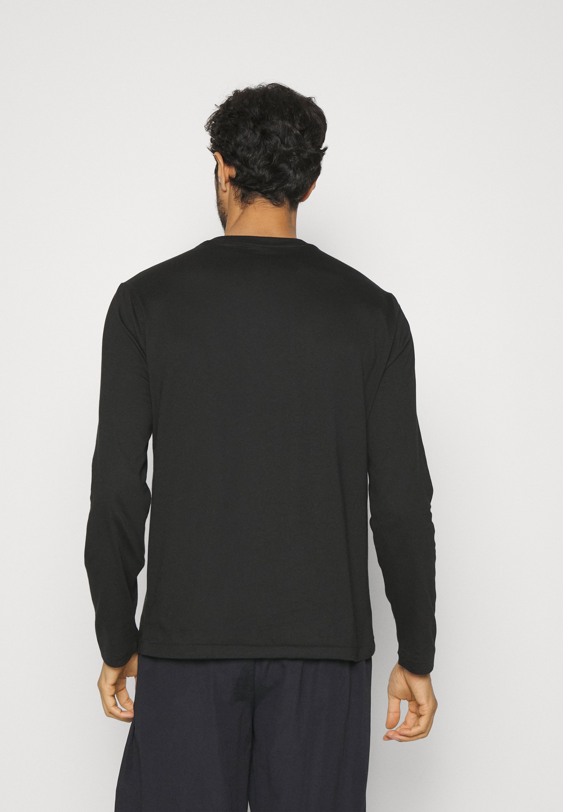 Polo Ralph Lauren CREW SLEEP - Pyjama top - black
