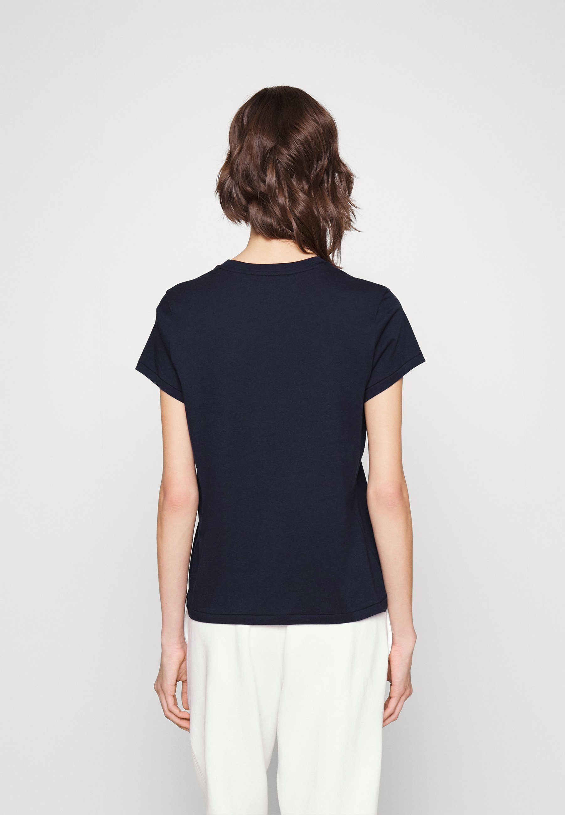 Polo Ralph Lauren CREWNECK TEE - Print T-shirt - cruise navy/blue