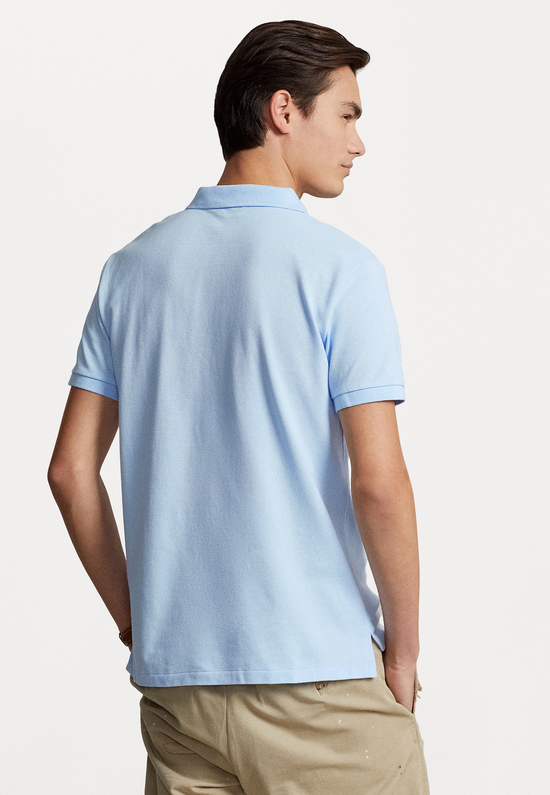 Polo Ralph Lauren CUSTOM SLIM FIT  - Polo shirt - office blue/light blue