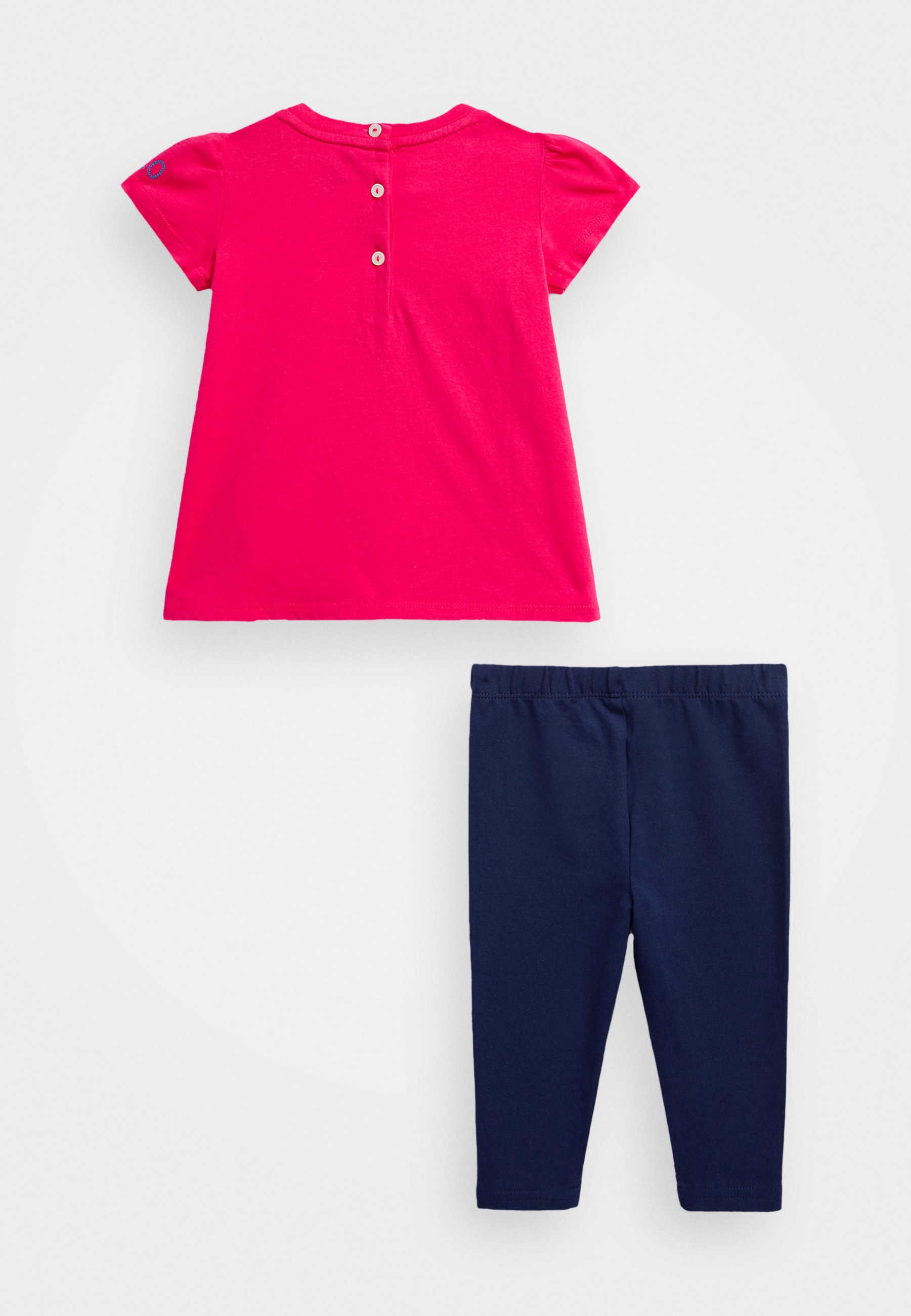 Polo Ralph Lauren BIG SET - Print T-shirt - exotic pink/newport navy/pink