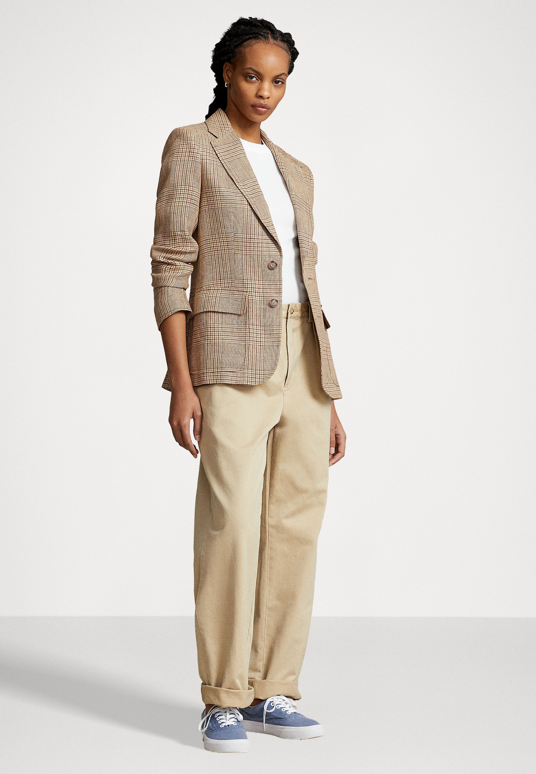 Polo Ralph Lauren HERITAGE - Blazer - brown glen plaid/brown