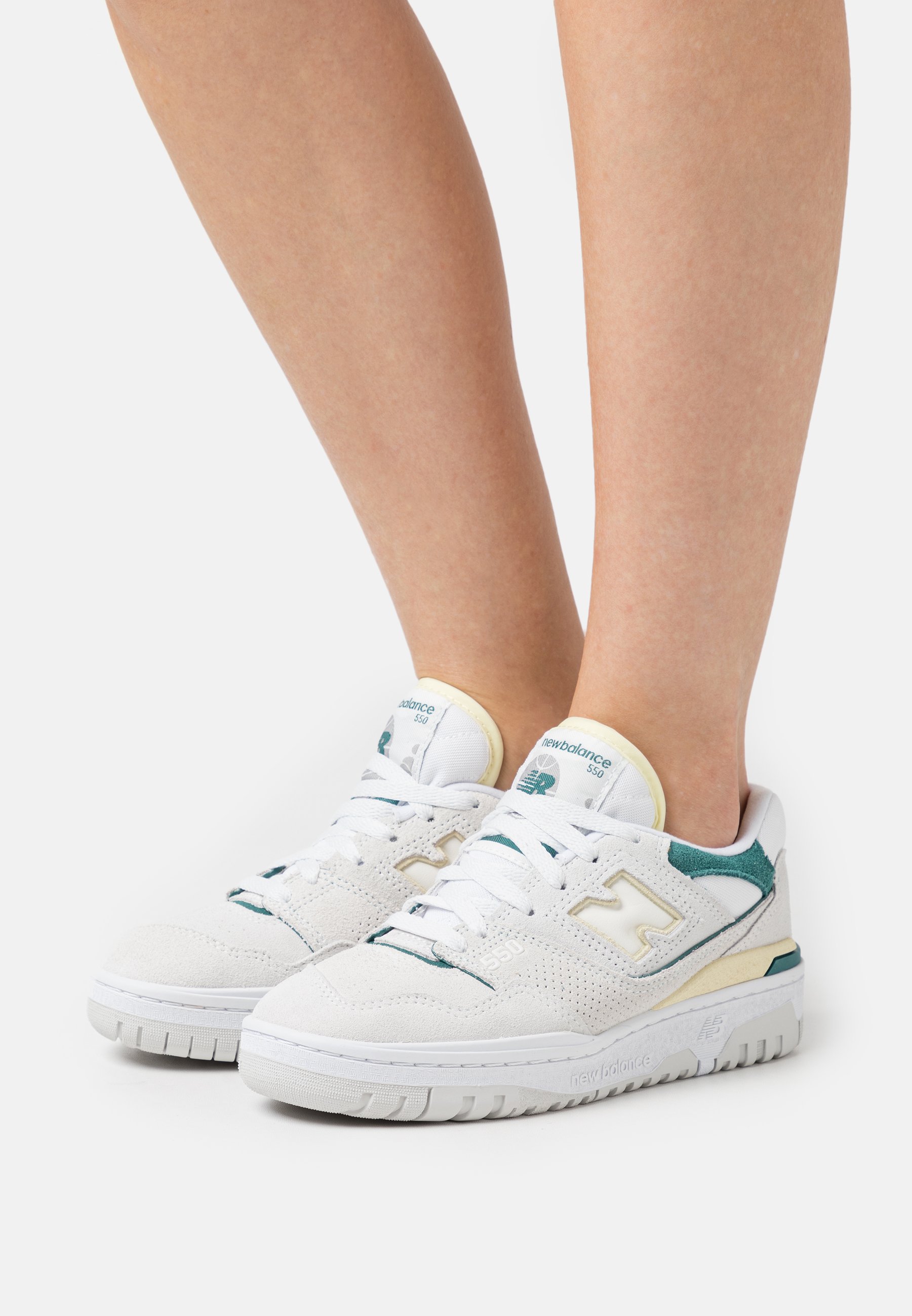NB BBW550 - Trainers - light grey/green/light grey