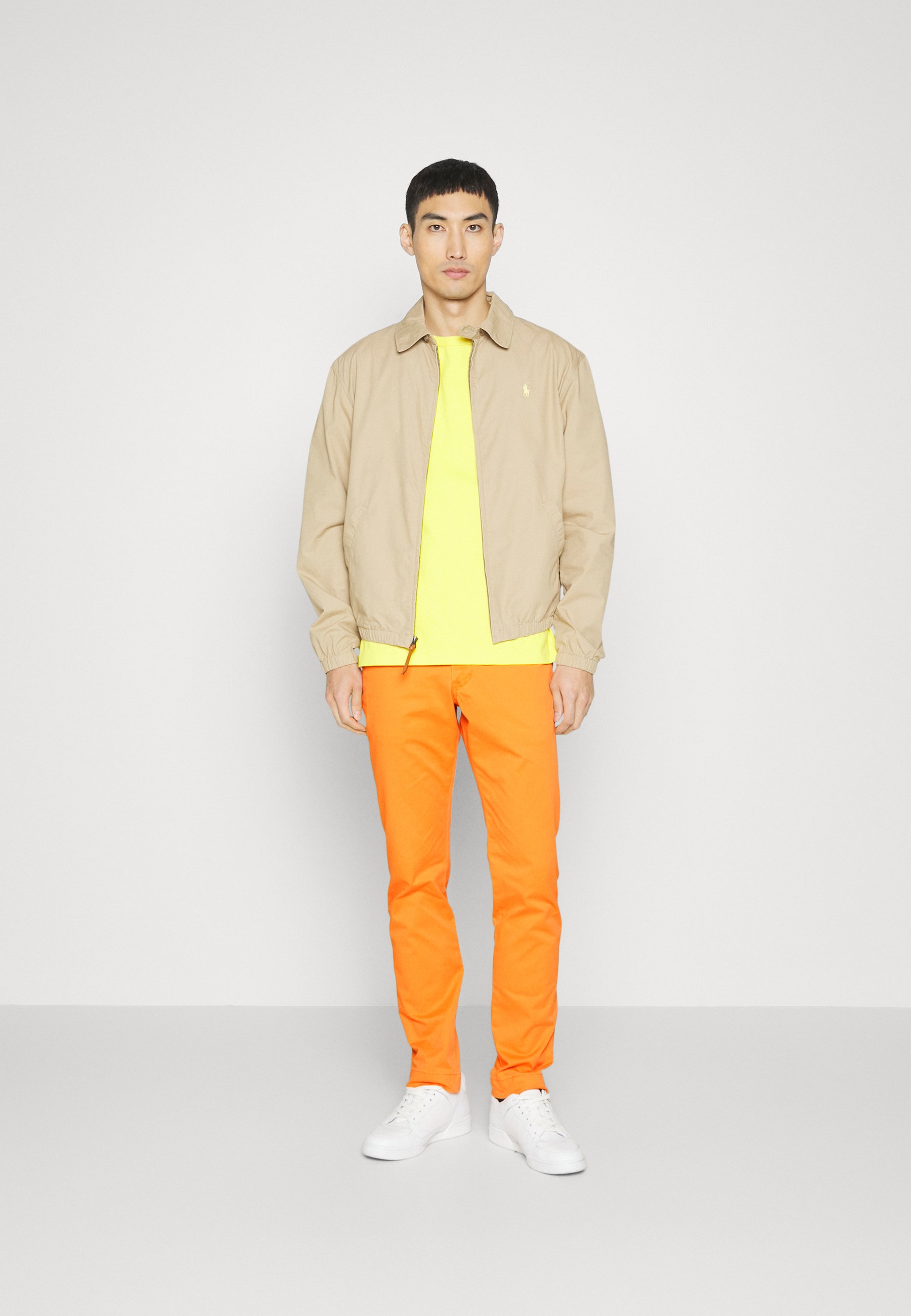 Polo Ralph Lauren STRETCH SLIM FIT TROUSER - Chinos - optic orange/orange