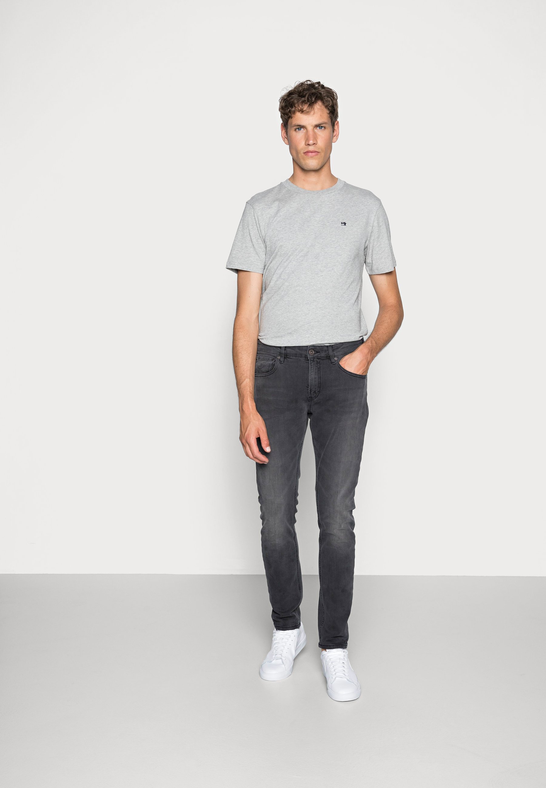Scotch & Soda SKIM FALLEN HERO - Jeans Skinny Fit - fallen hero/black