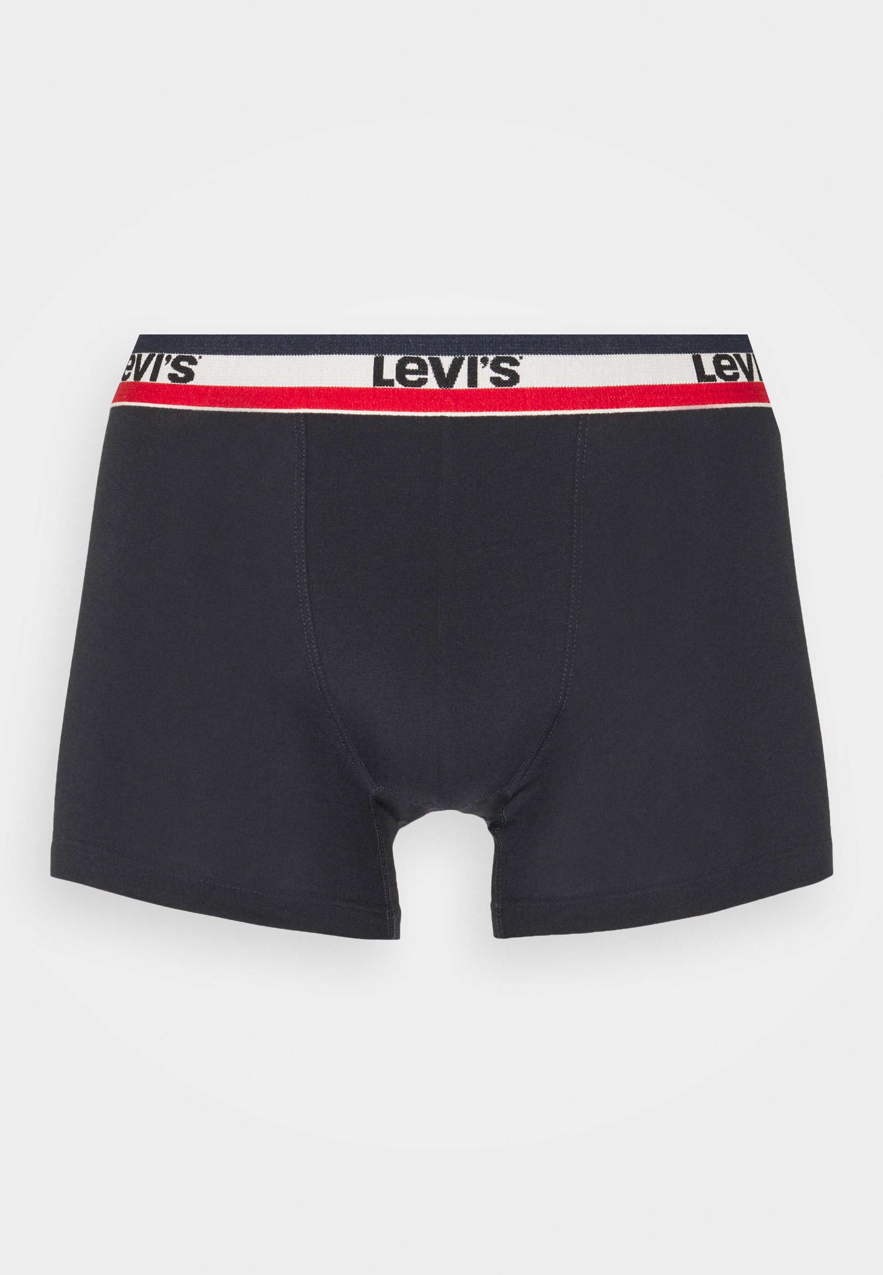 Levi's® LOGO BOXER BRIEF 3 PACK - Pants - black/grey melange/black