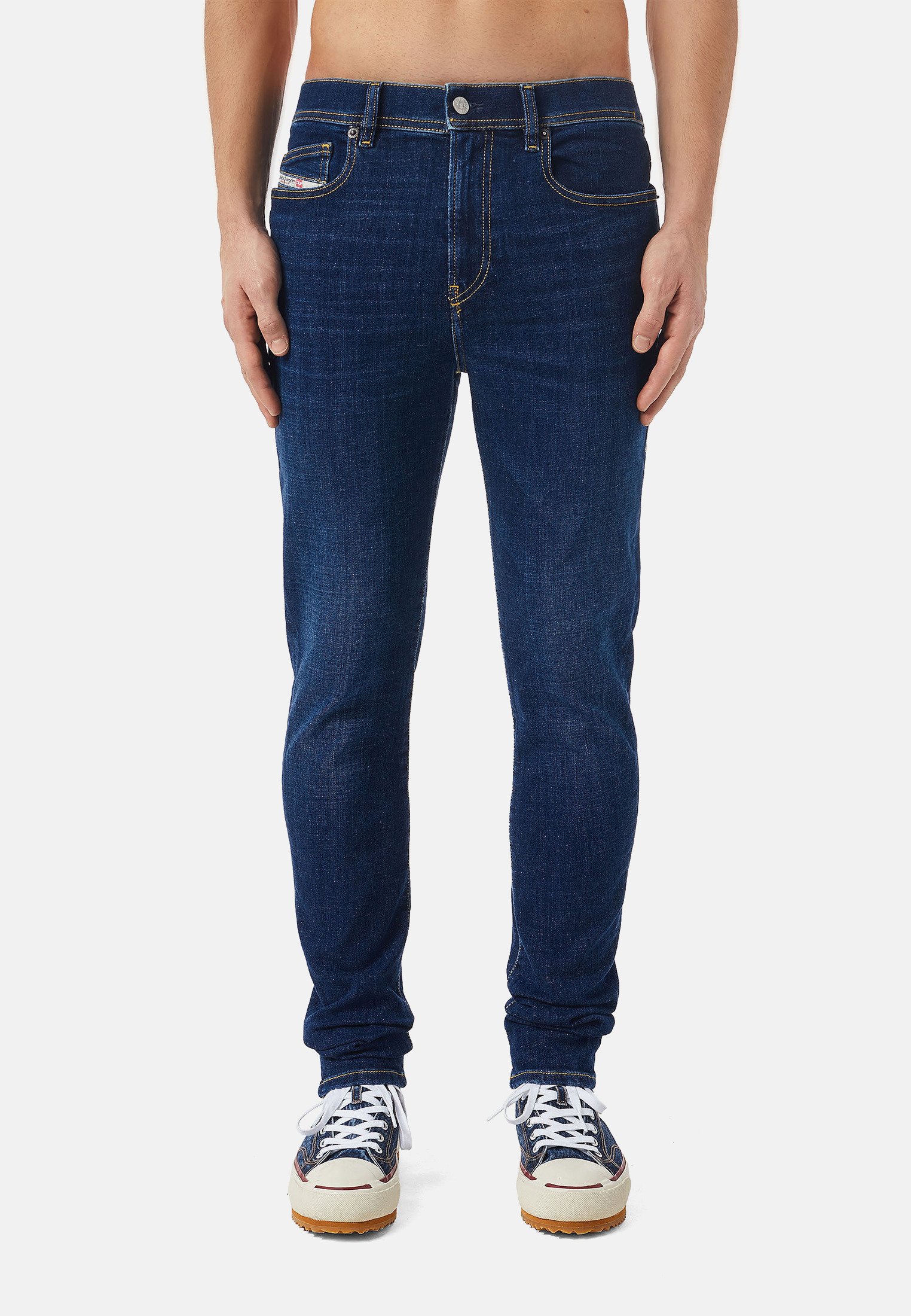 Diesel LIBRARY AMNY - Jeans Skinny Fit - dark blue