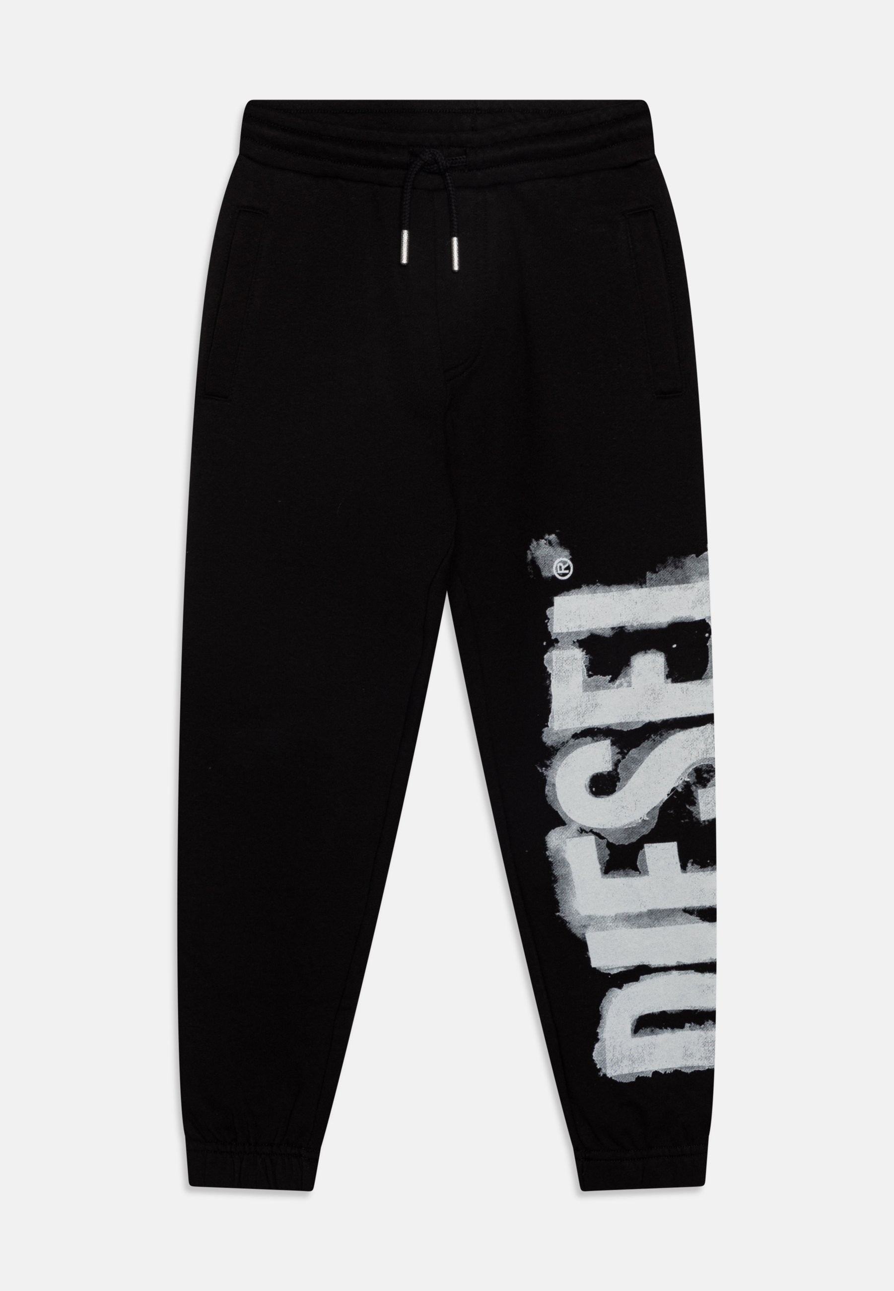Diesel PSTAMP UNISEX - Tracksuit bottoms - nero/black