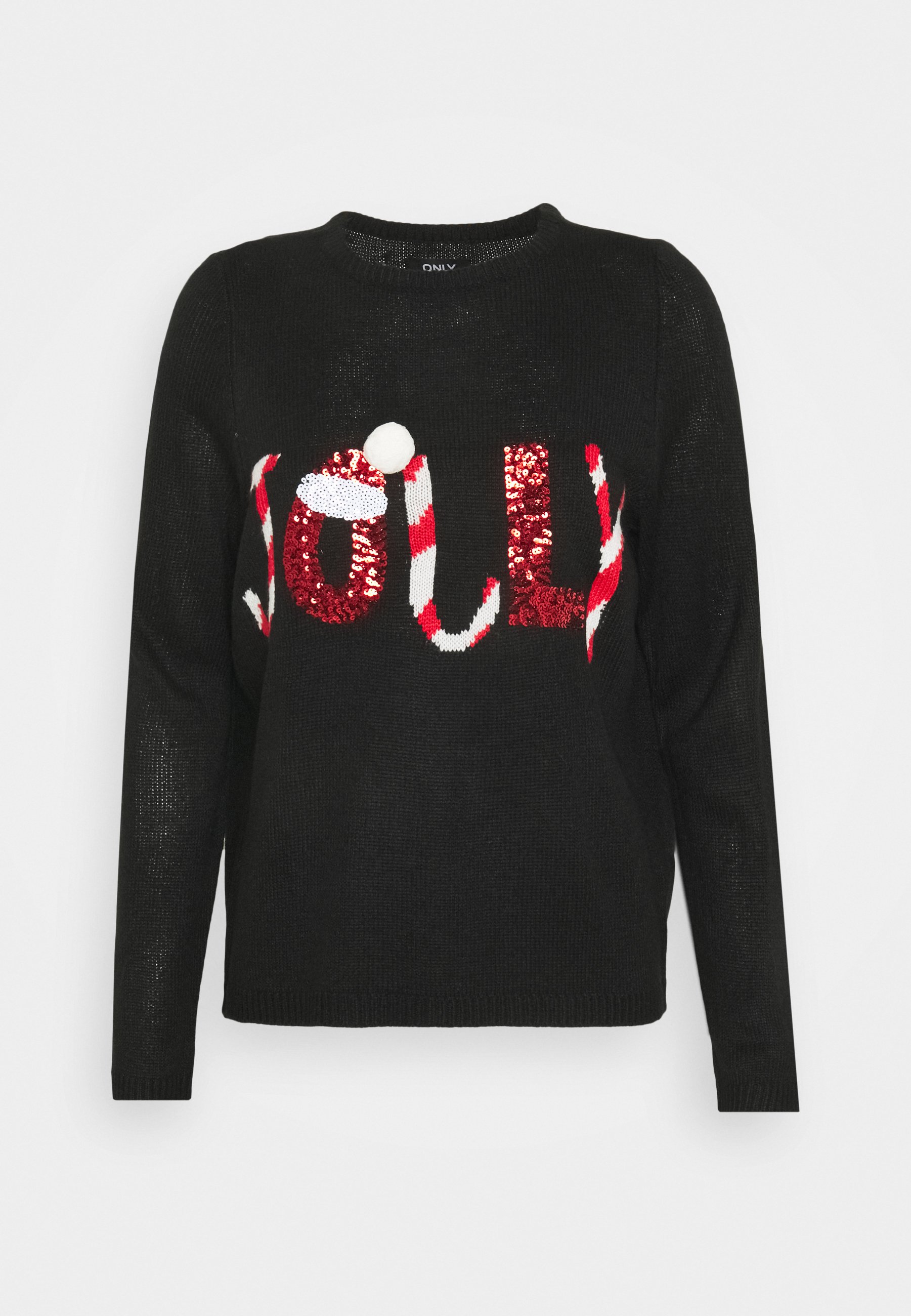 ONLY ONLXMAS JOLLY - Jumper - black