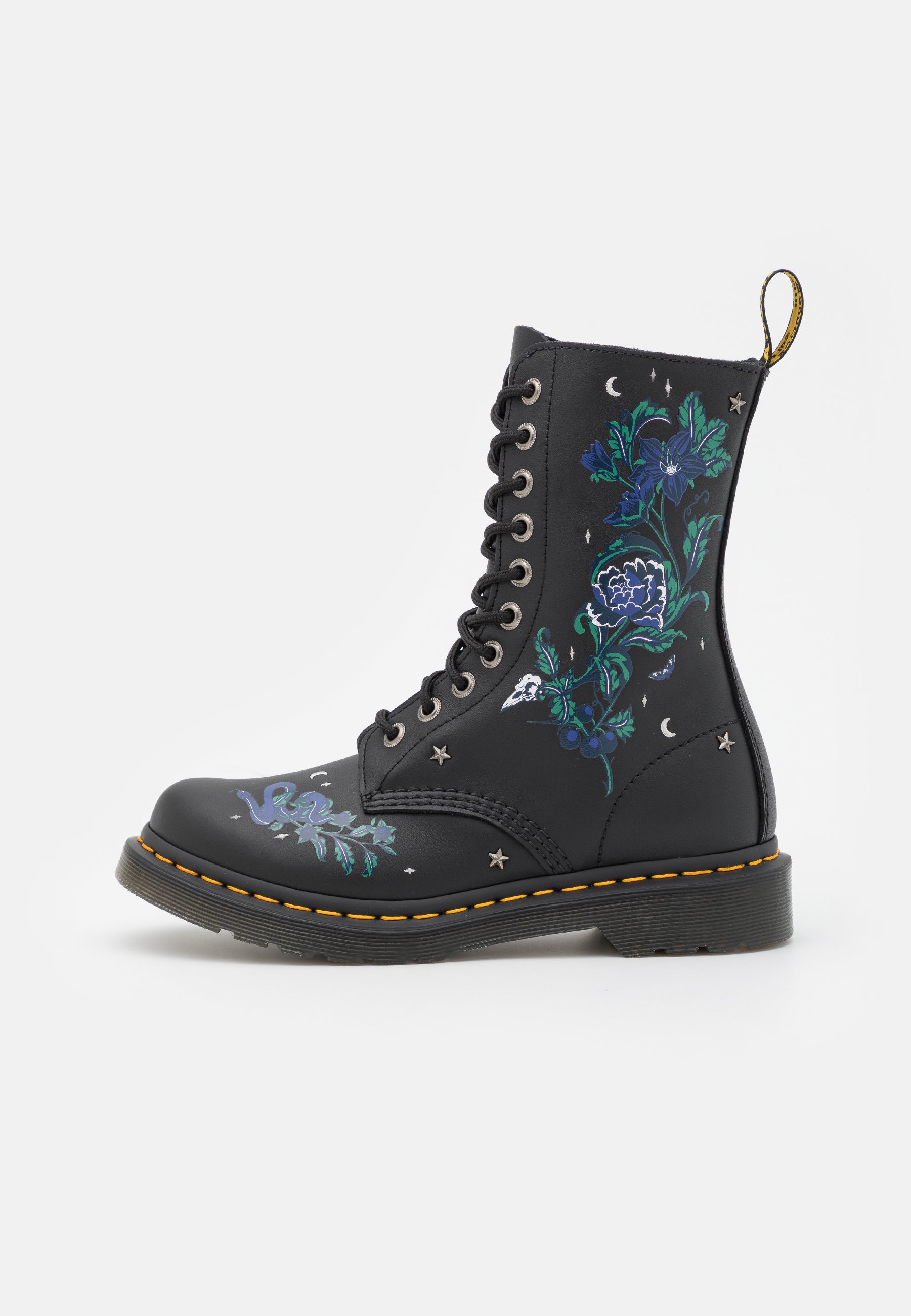 Dr. Martens 1490 - Lace-up ankle boots - black/multi-coloured