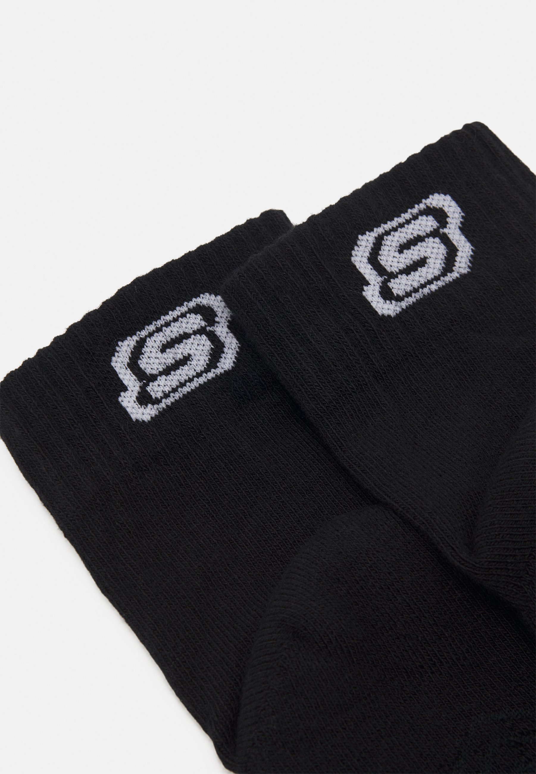 Skechers ONLINE BASIC CUSHIONED QUARTER 4 PACK UNISEX - Socks - black