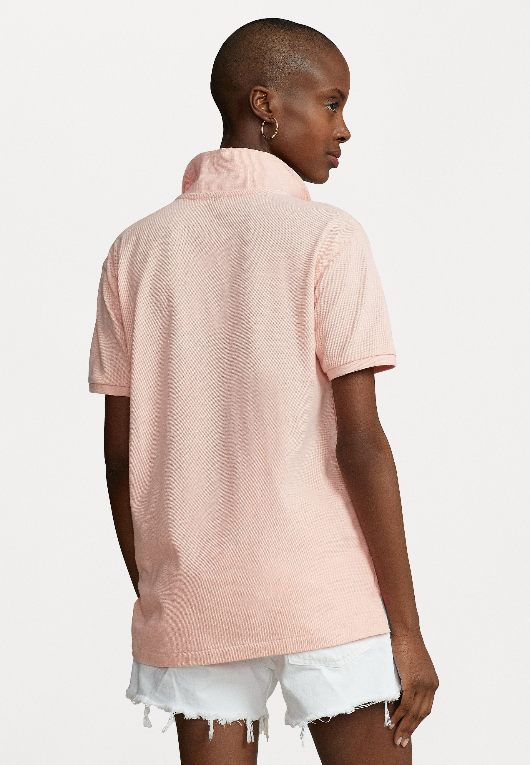 Polo Ralph Lauren CLASSIC FIT SHORT SLEEVE - Polo shirt - deco coral/blue