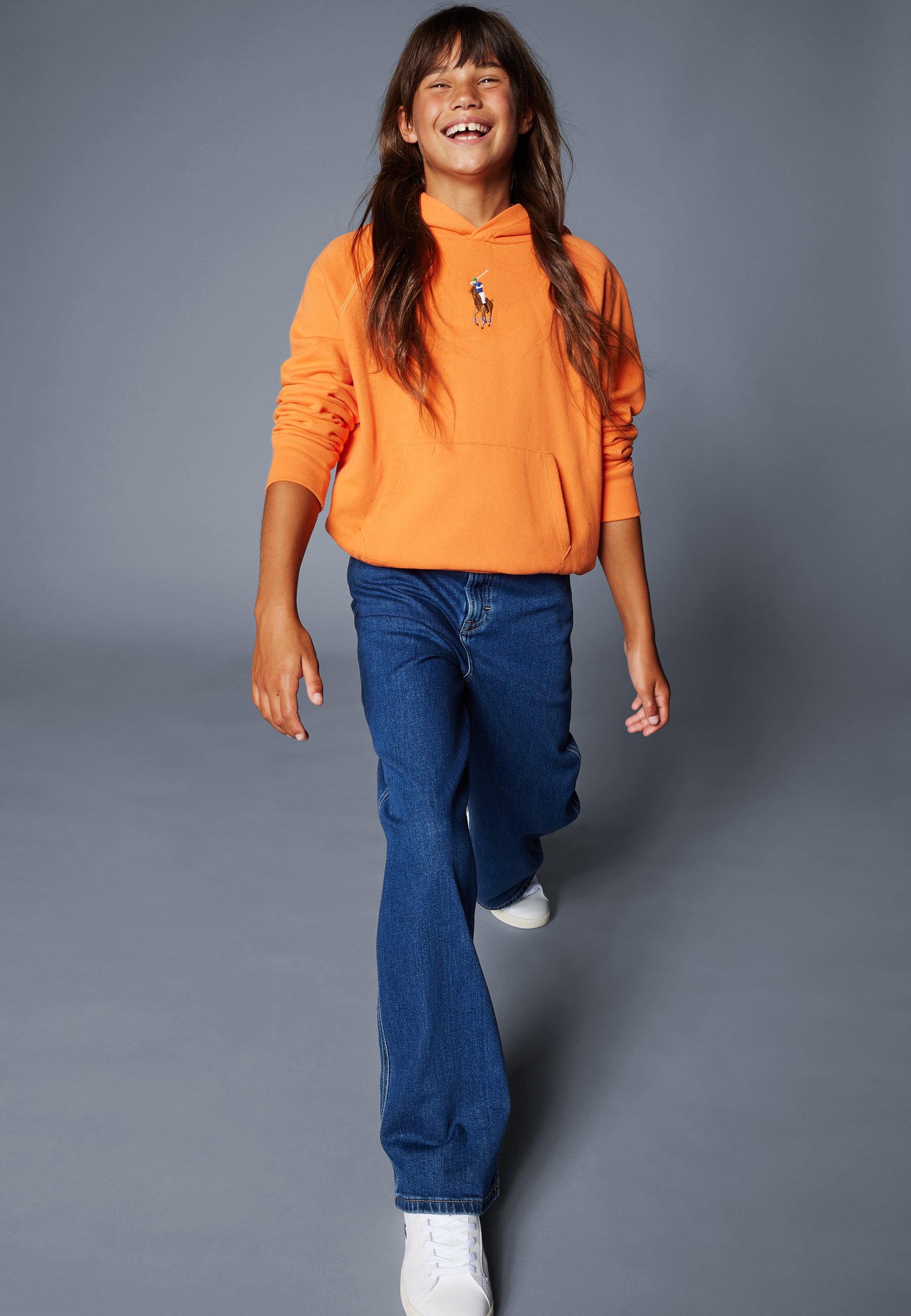 Polo Ralph Lauren Hoodie - may orange/orange