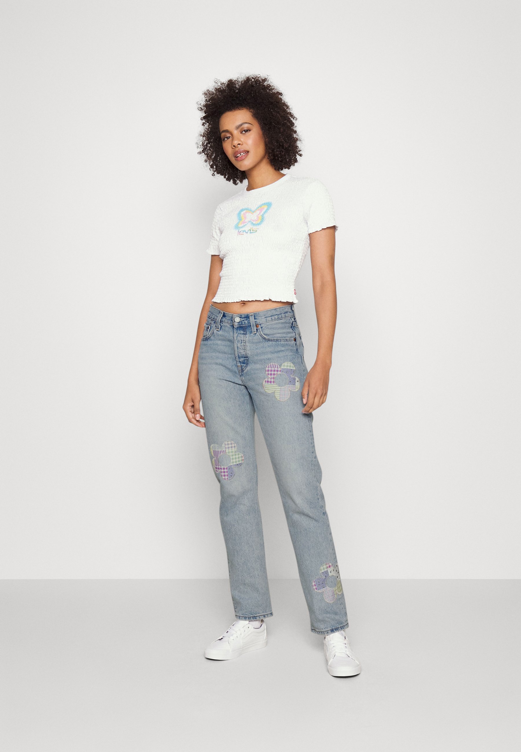 Levi's® 501® JEANS FOR WOMEN - Straight leg jeans - fresh as a daisy/light-blue denim