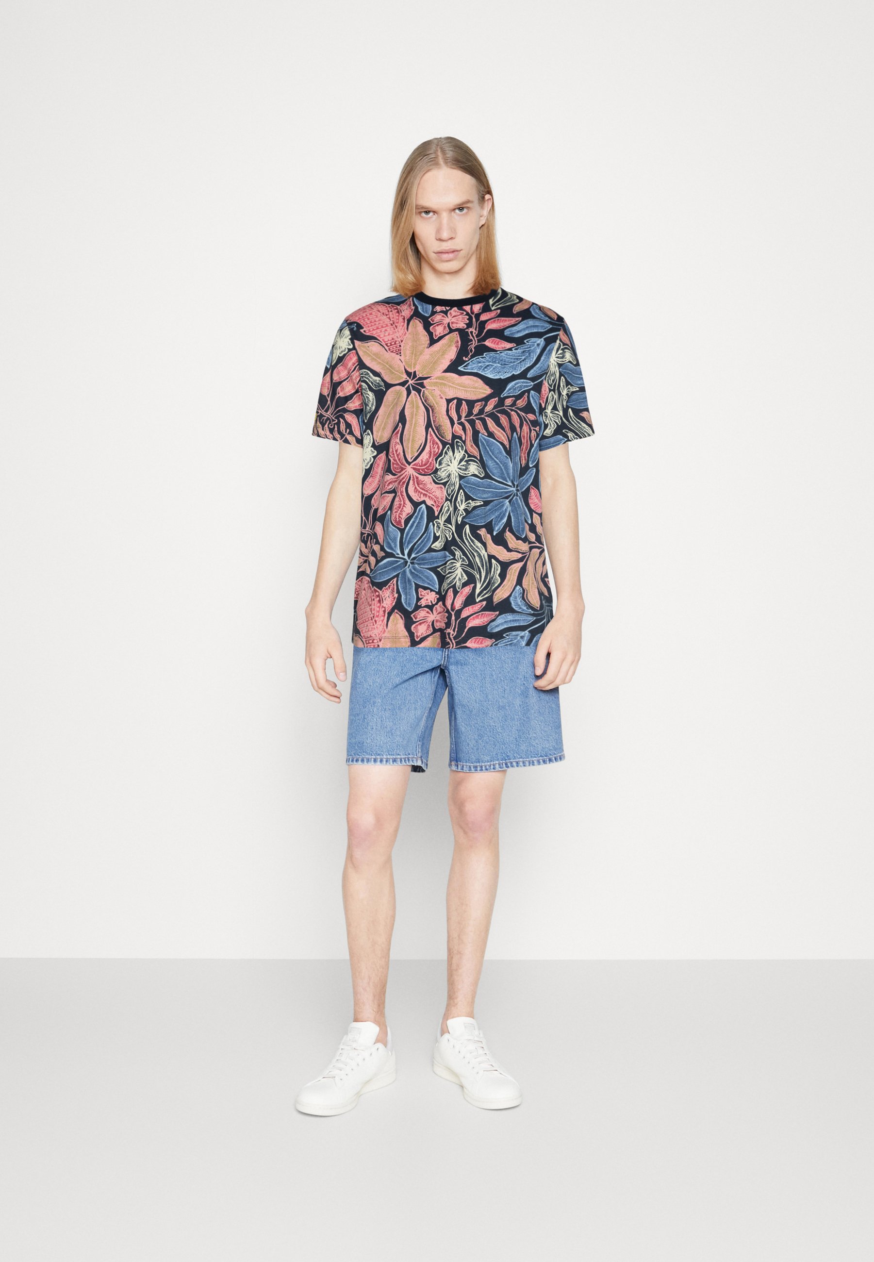 Scotch & Soda Print T-shirt - nocturnal/multi-coloured