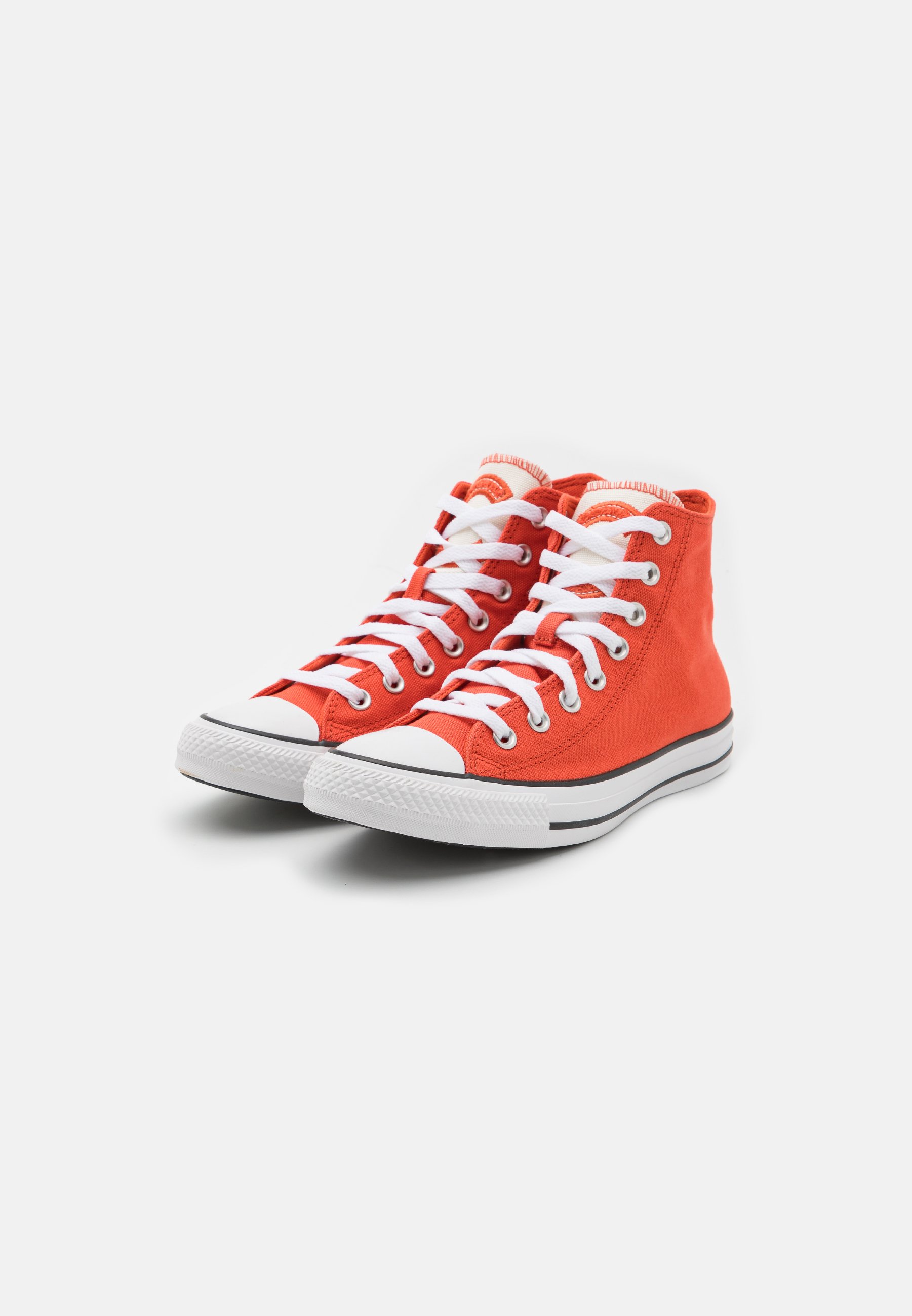 Converse CHUCK TAYLOR ALL STAR LETTERMAN UNISEX - High-top trainers - nomadic rust/egret/white/orange