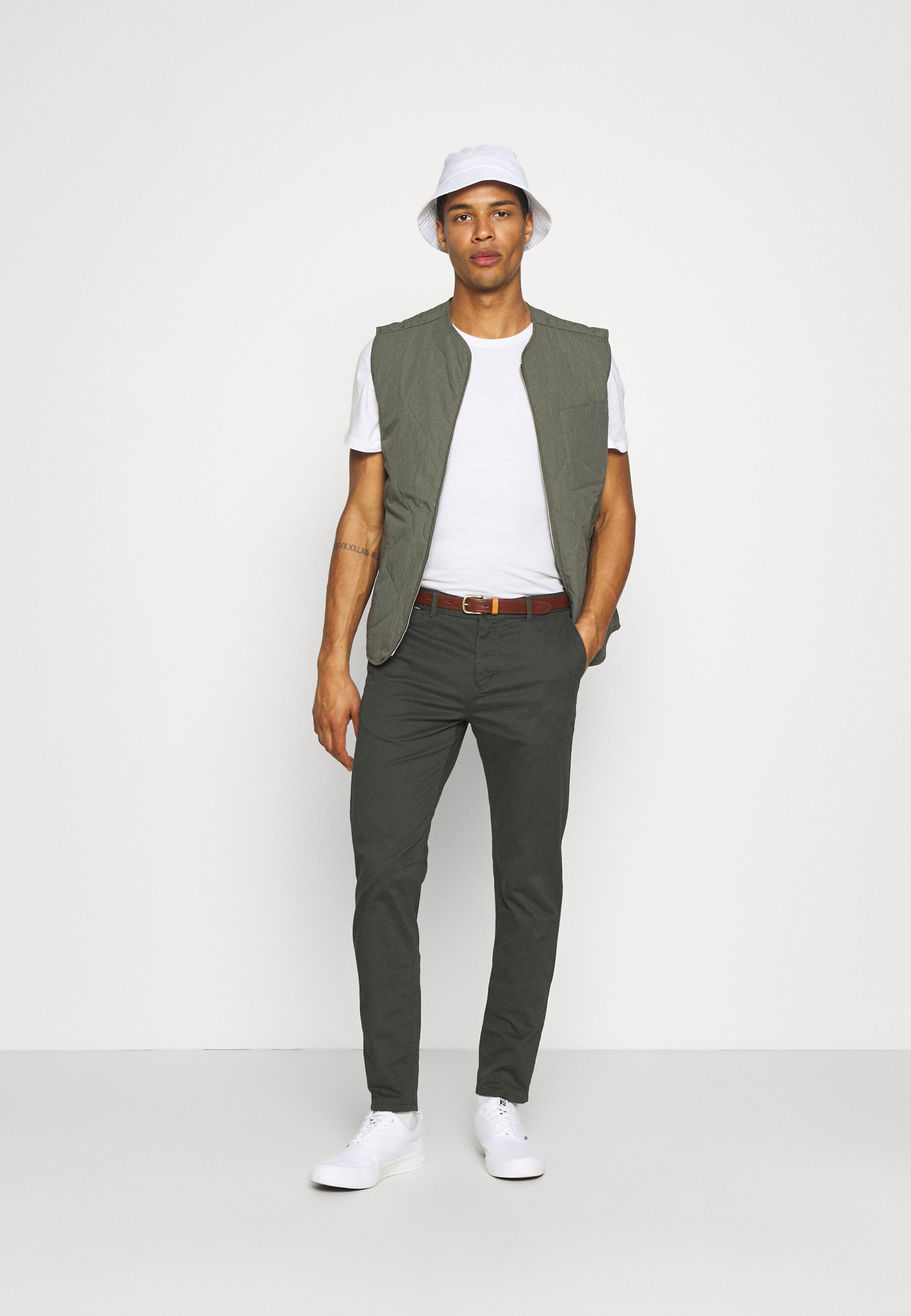 Scotch & Soda MOTT CLASSIC SLIM FIT - Chinos - charcoal/anthracite
