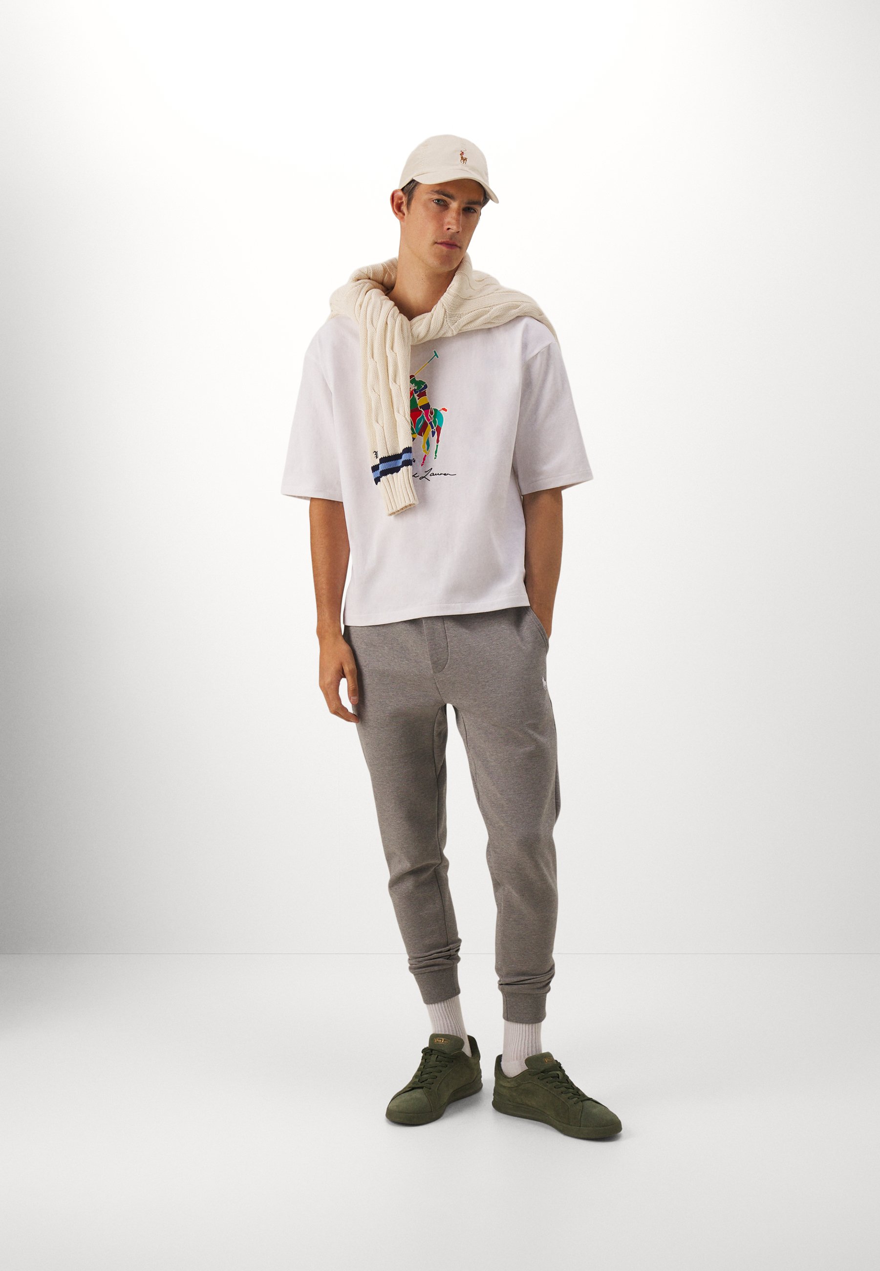 Polo Ralph Lauren SHORT SLEEVE - Print T-shirt - white