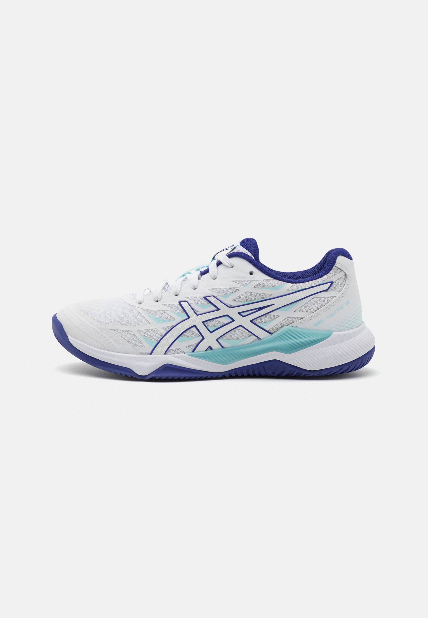 ASICS GEL-TACTIC 12 - Volleyball shoes - white/eggplant/white
