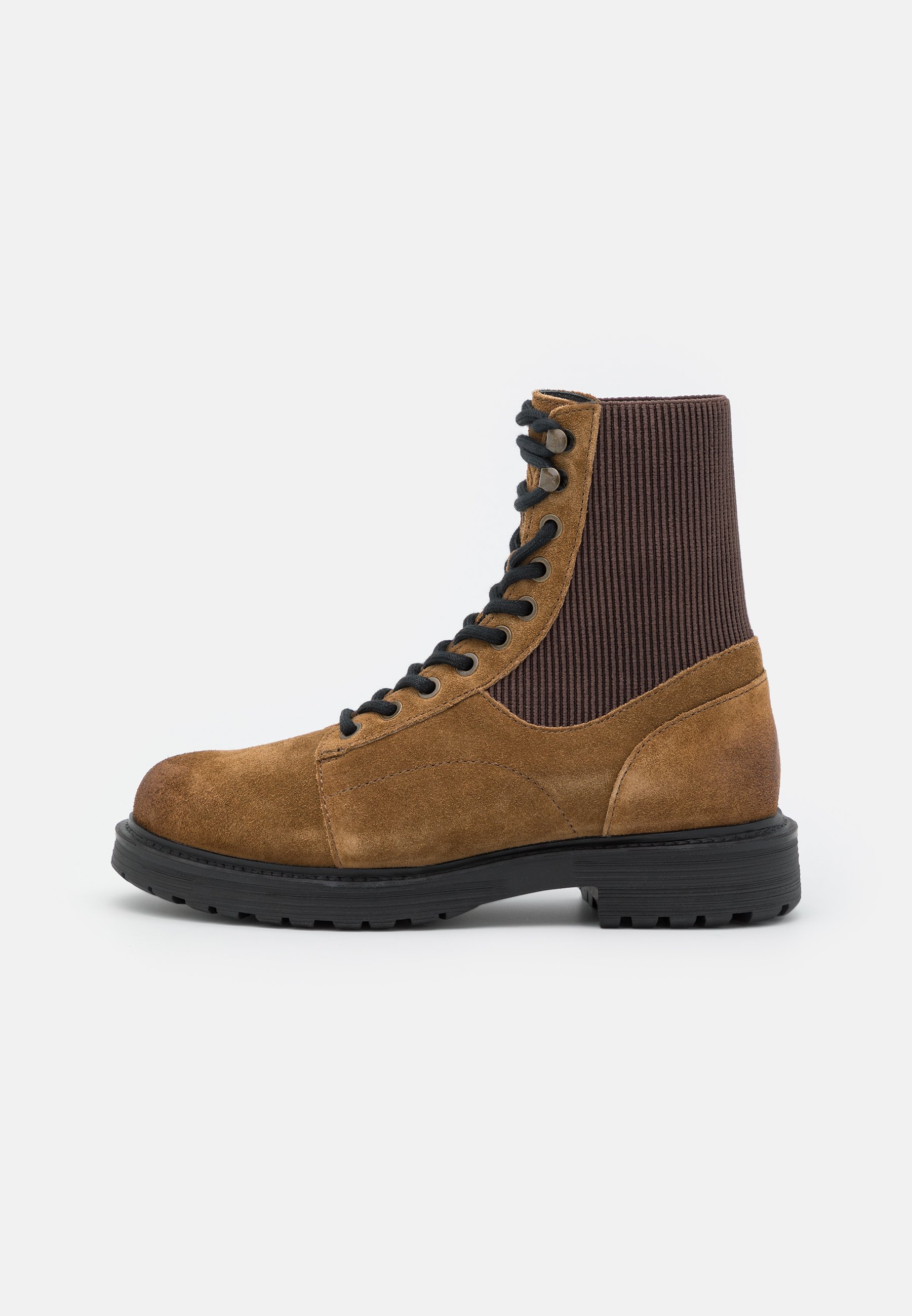 Diesel ALABHAMA - Lace-up ankle boots - brown/cognac