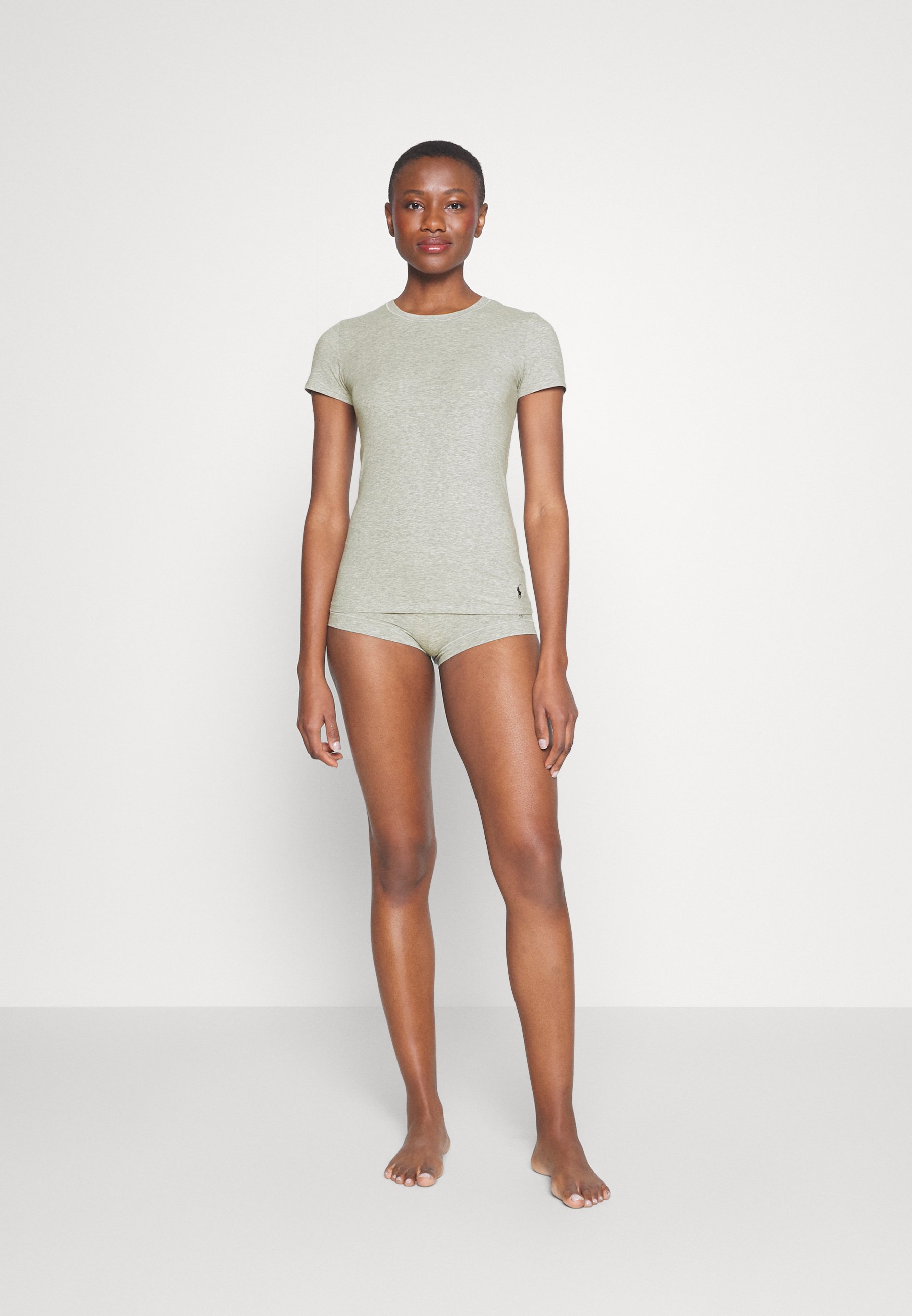 Polo Ralph Lauren Basic T-shirt - heather grey/grey