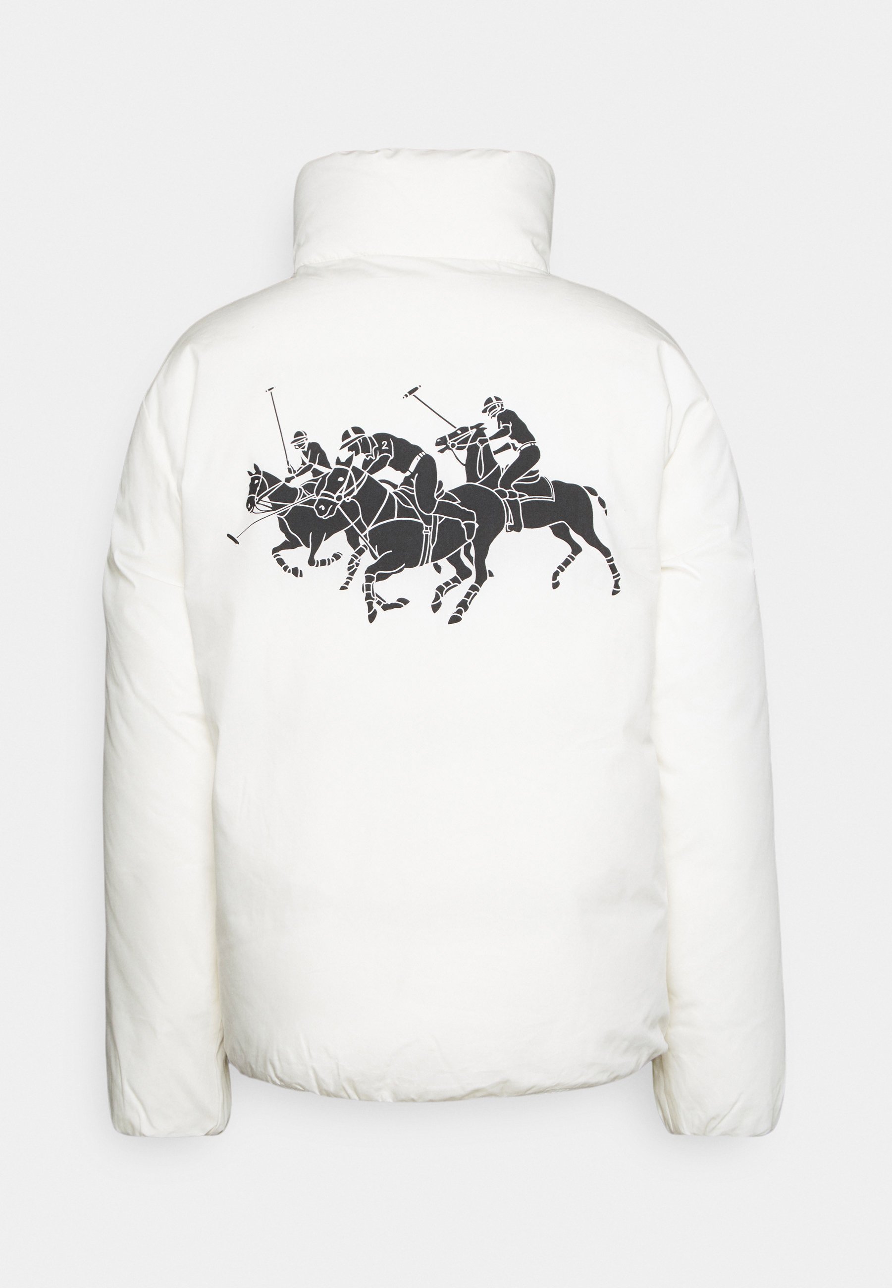 Polo Ralph Lauren INSULATED COAT - Down jacket - guide cream/black/off-white