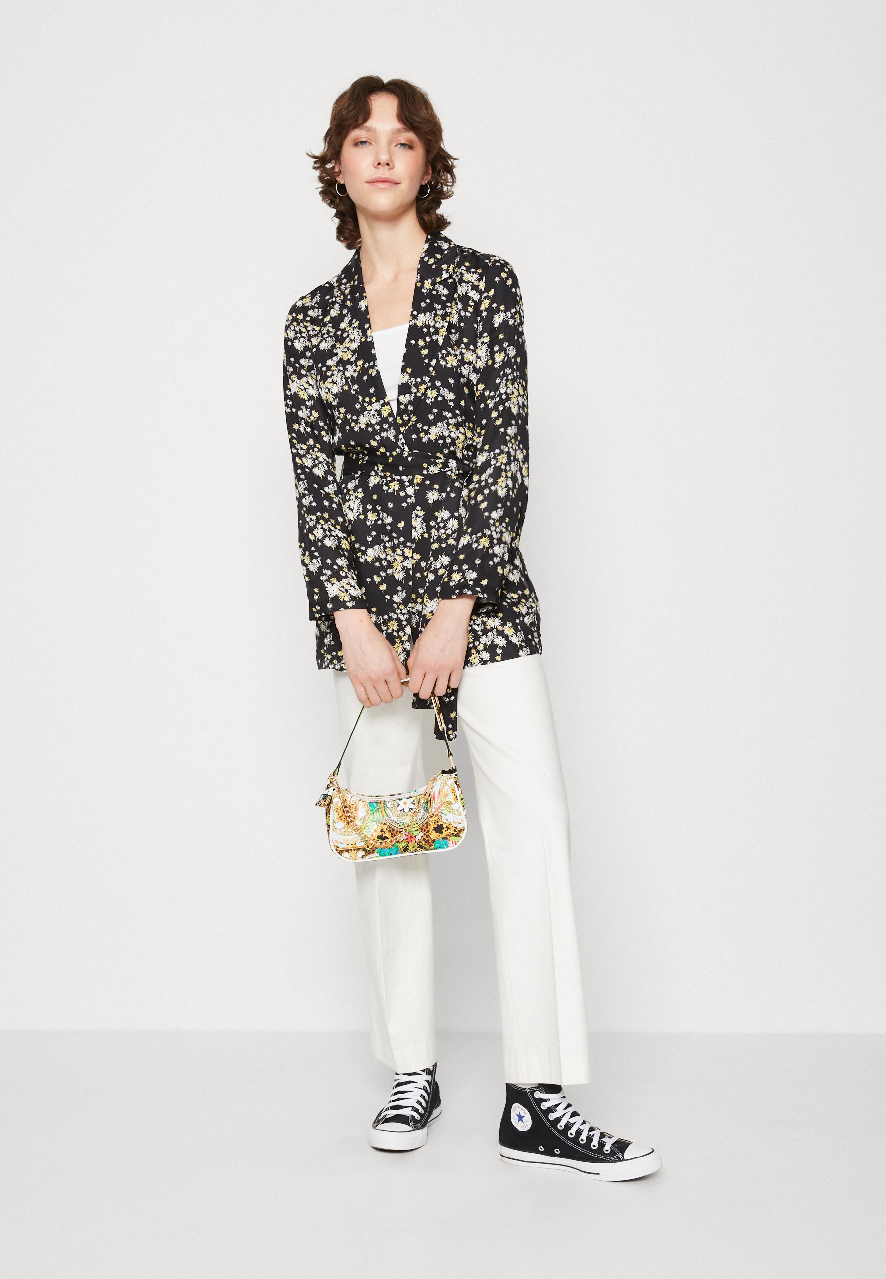 Scotch & Soda PRINTED DRAPEY - Blazer - black