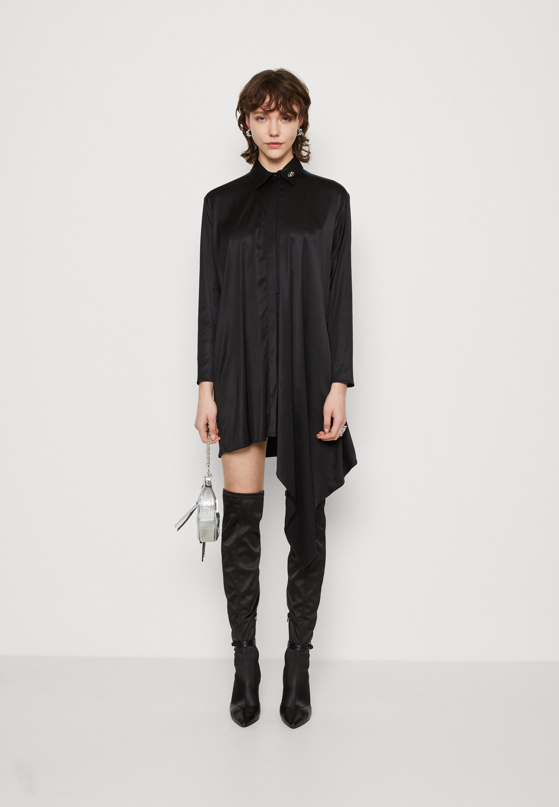 Diesel D-TRISS - Shirt dress - black