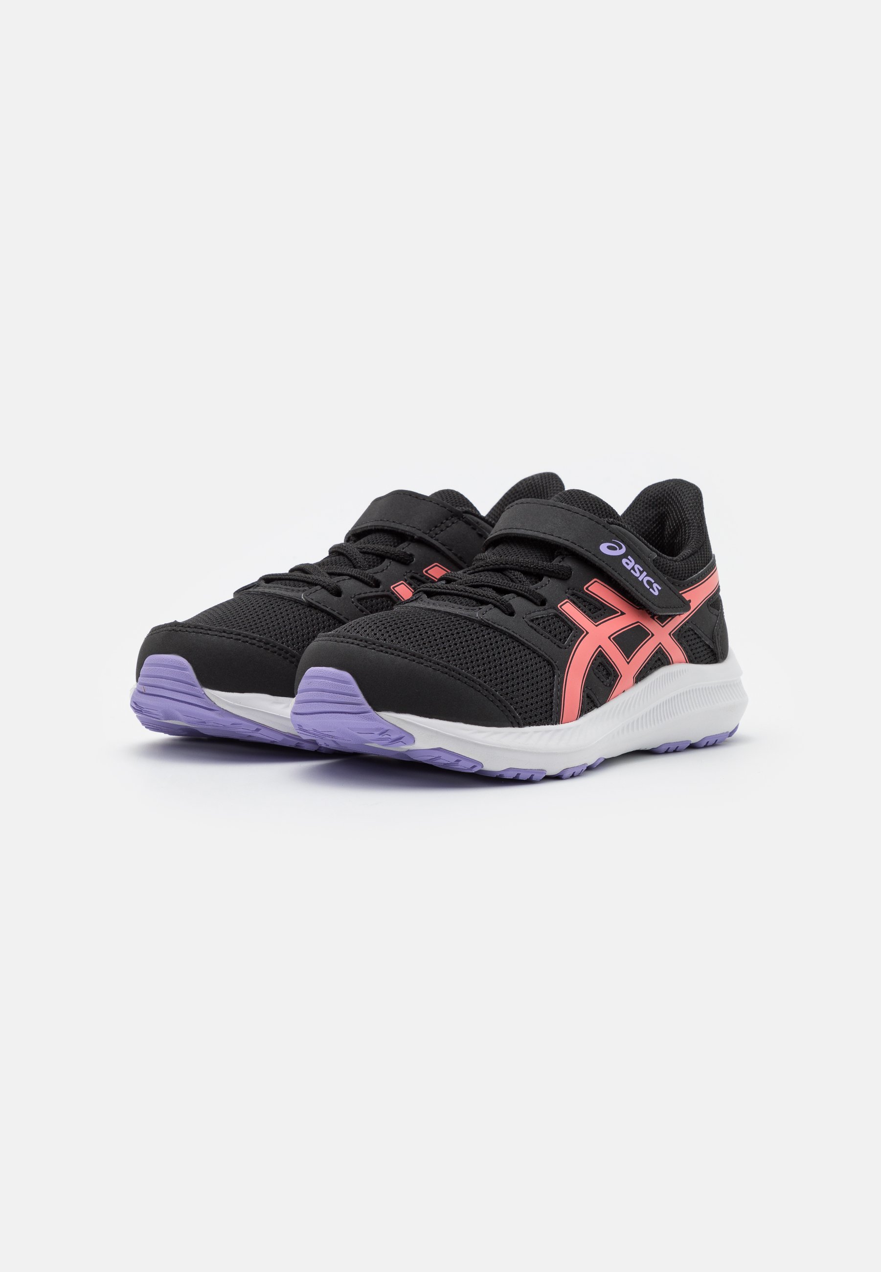 ASICS JOLT 4 UNISEX - Neutral running shoes - black/papaya/black