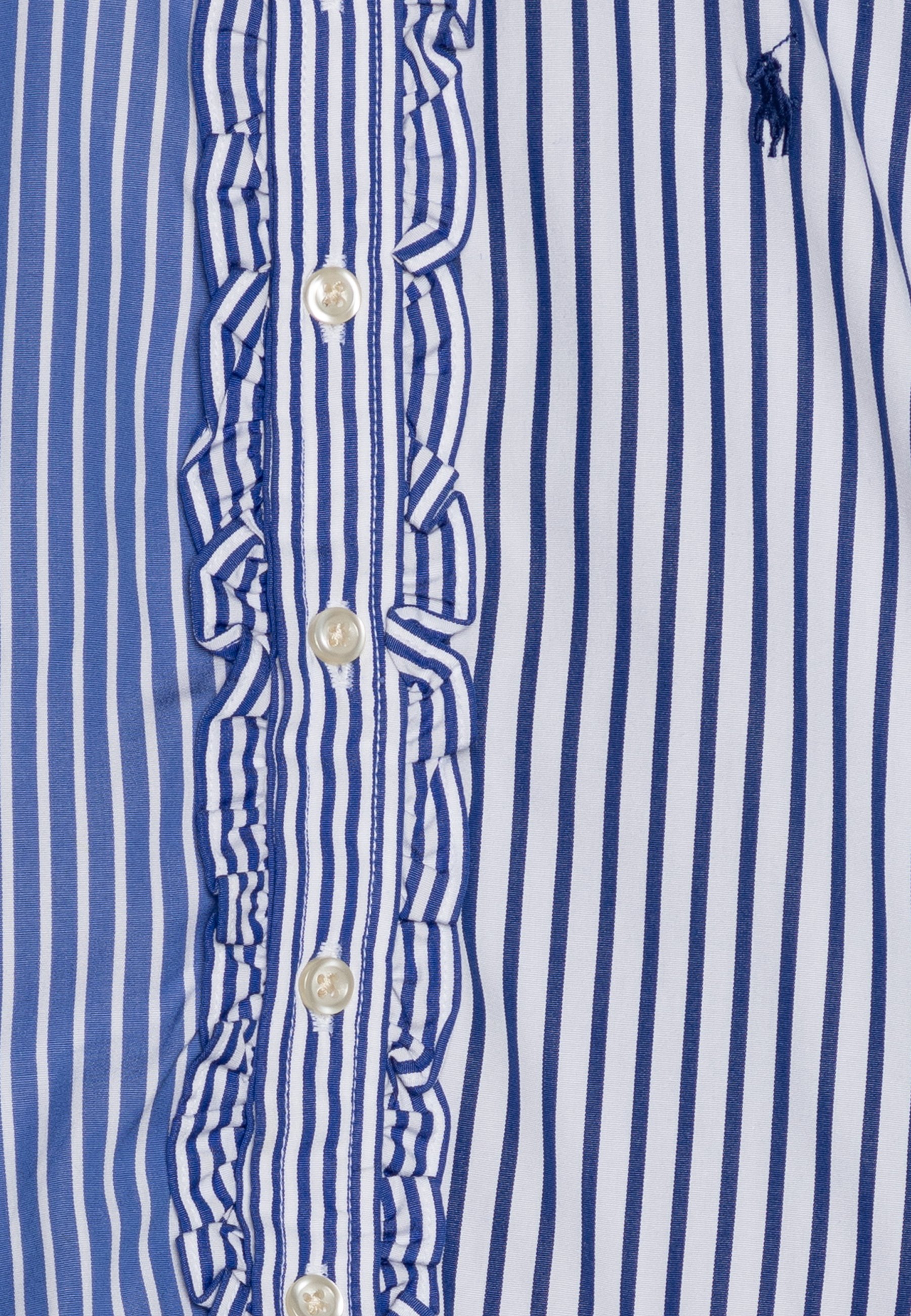 Polo Ralph Lauren LSFUNSHIRT BUTTON FRONT - Blouse - multi-coloured/blue