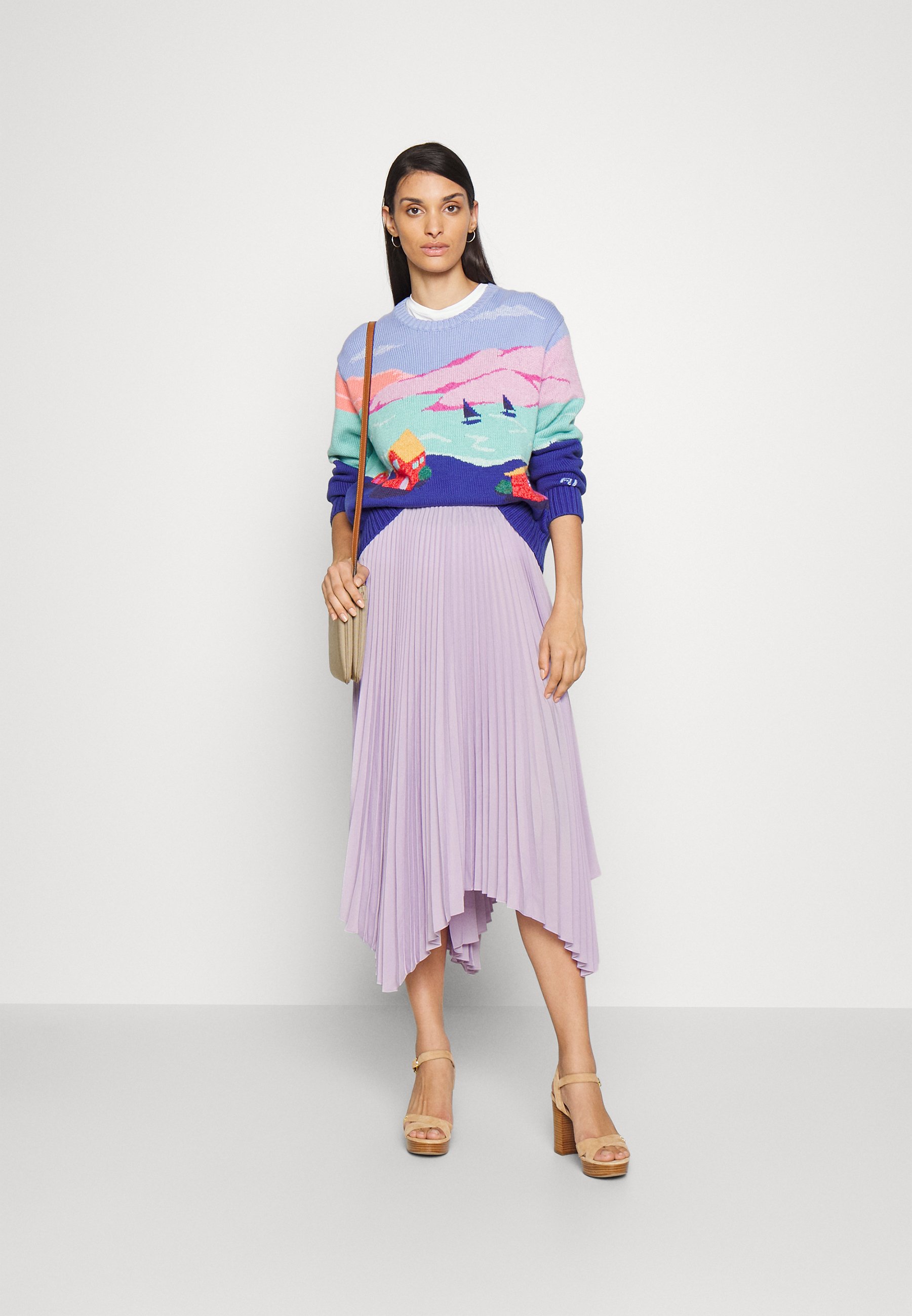 Polo Ralph Lauren Pleated skirt - spring iris/purple