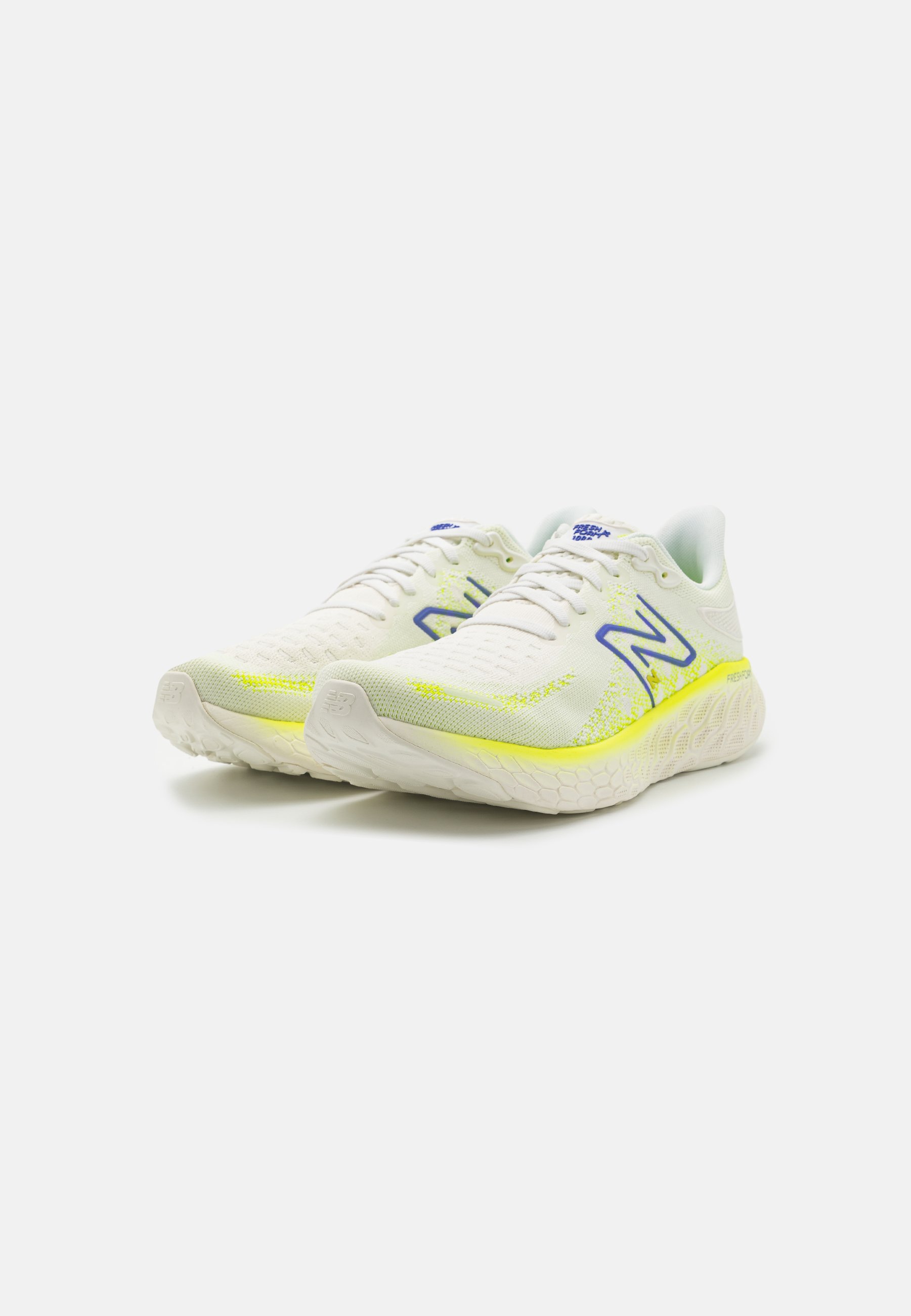 NB FRESH FOAM X 1080V12 - Neutral running shoes - sea salt/white
