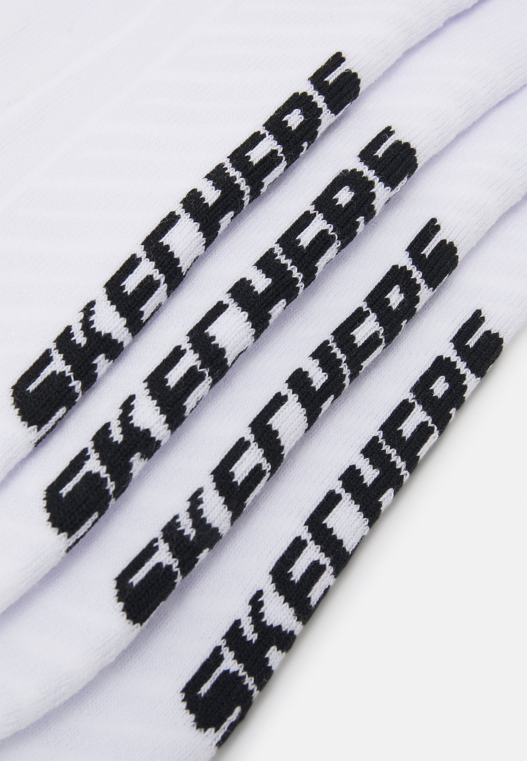 Skechers ONLINE BASIC CUSHIONED QUARTER 4 PACK UNISEX - Socks - white