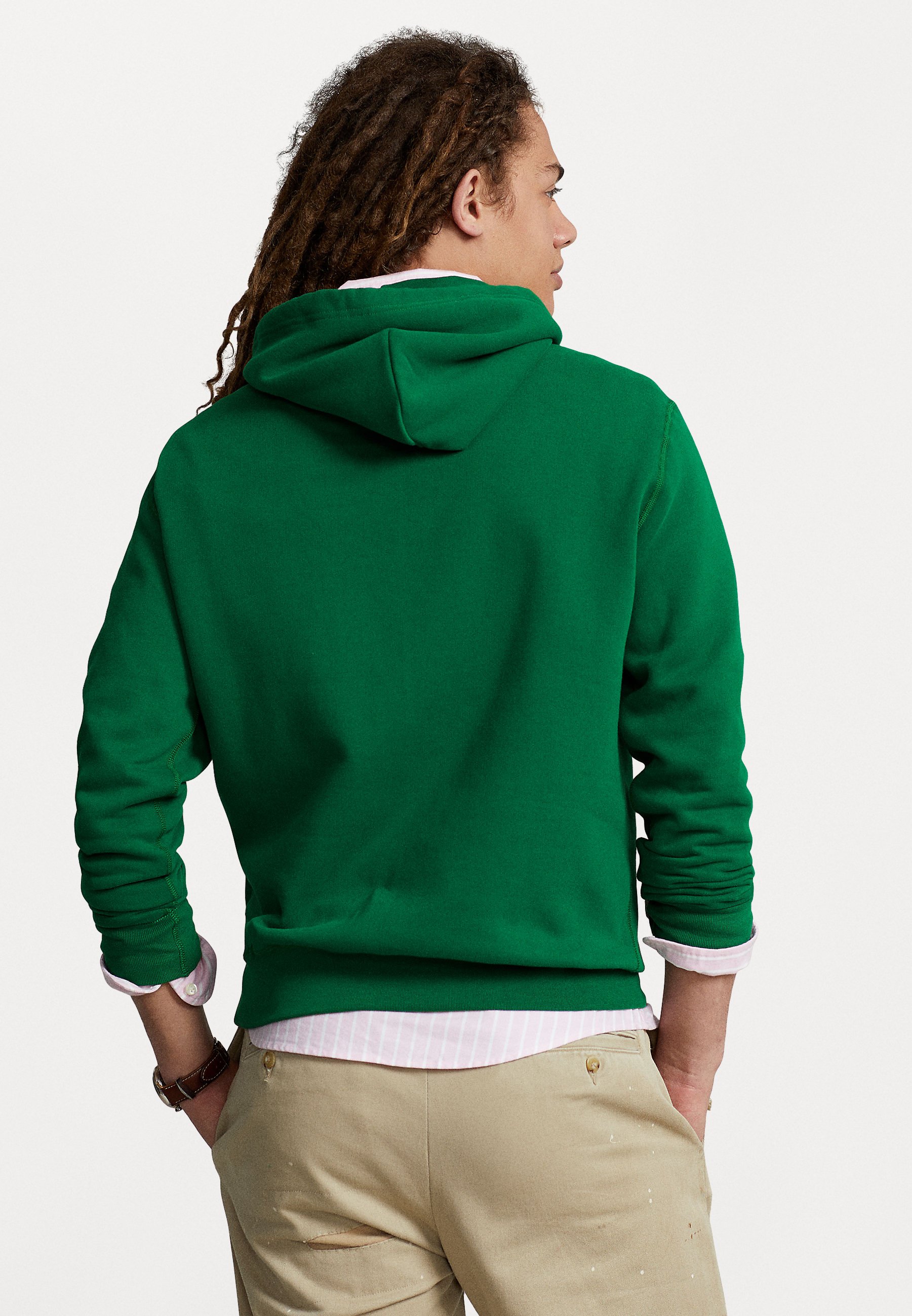 Polo Ralph Lauren LONG SLEEVE - Sweatshirt - athletic green/green