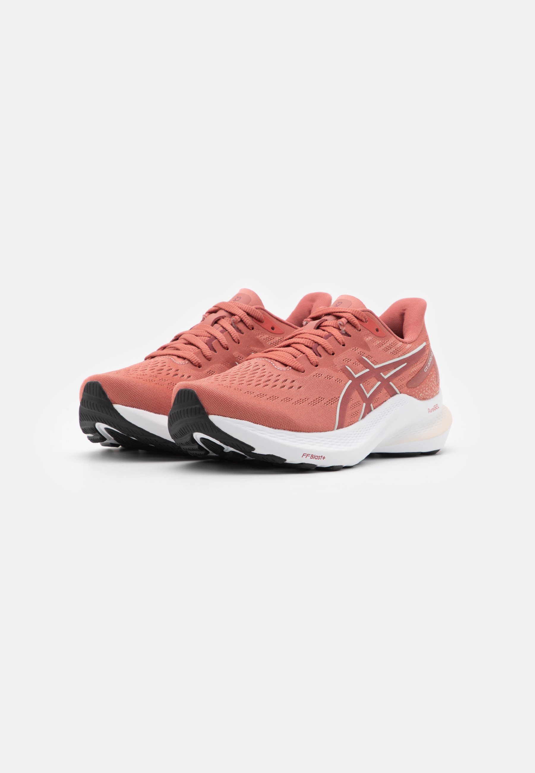ASICS GT 2000 12 - Stabilty running shoes - light garnet/brisket red/light red
