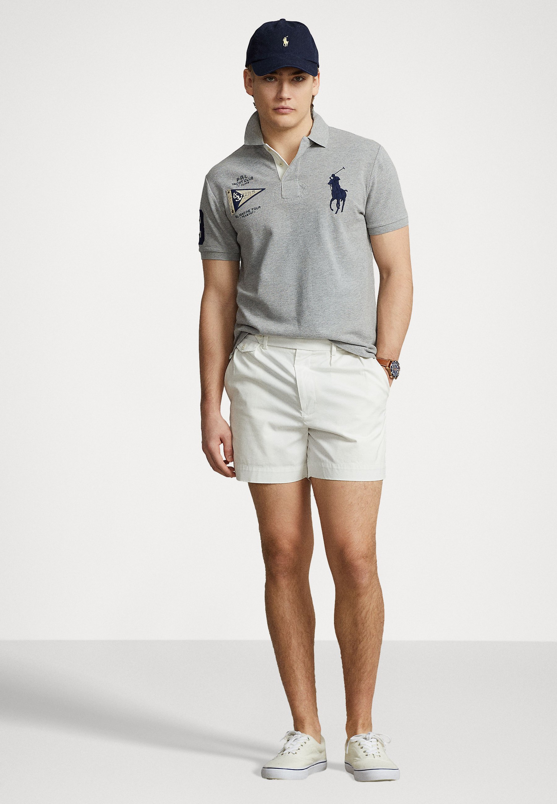 Polo Ralph Lauren SHORT SLEEVE - Polo shirt - andover heather/light grey
