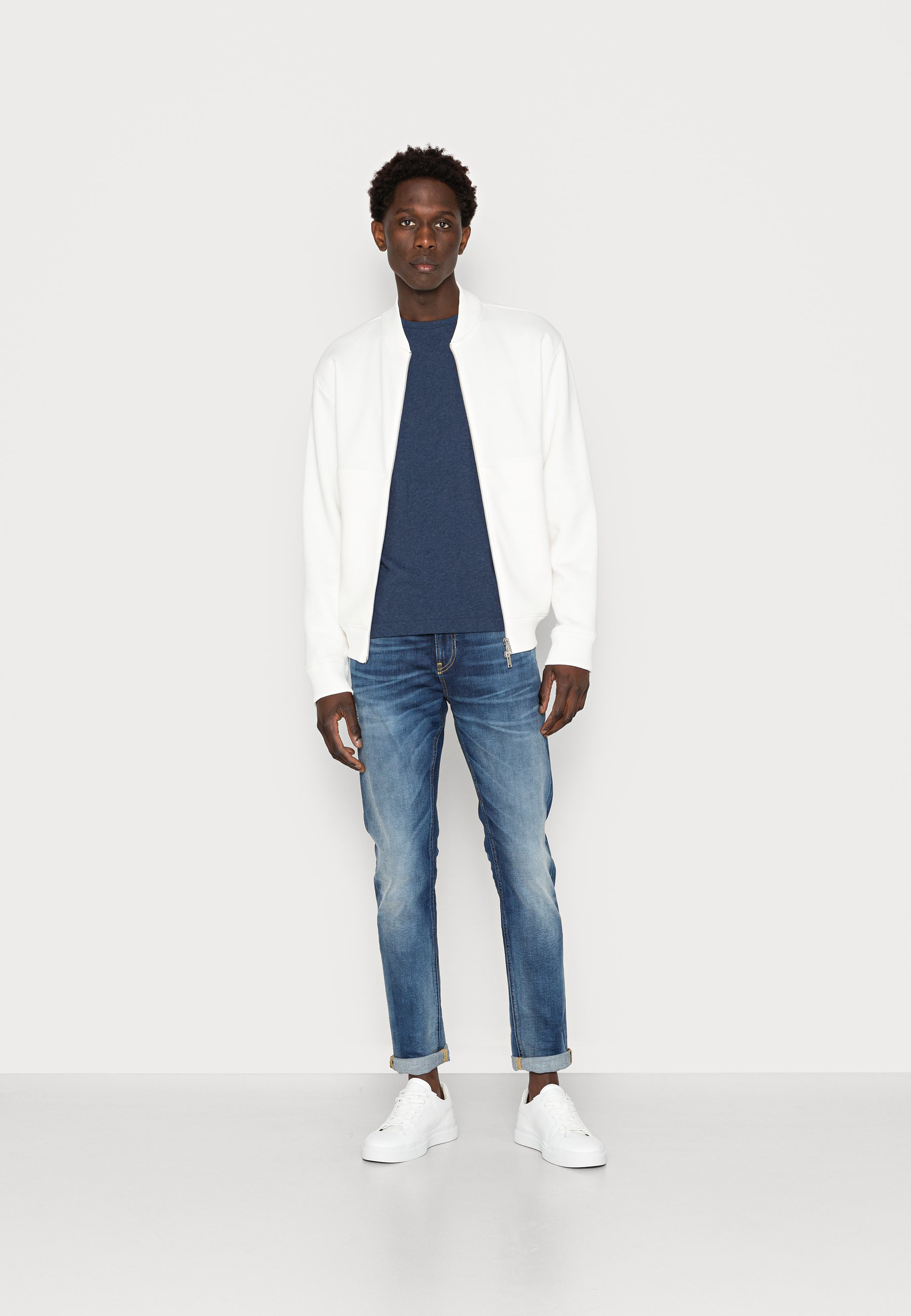 Scotch & Soda SEASONAL ESSENTIALS SKIM SKINNY - Jeans Skinny Fit - cloud of smoke/blue denim