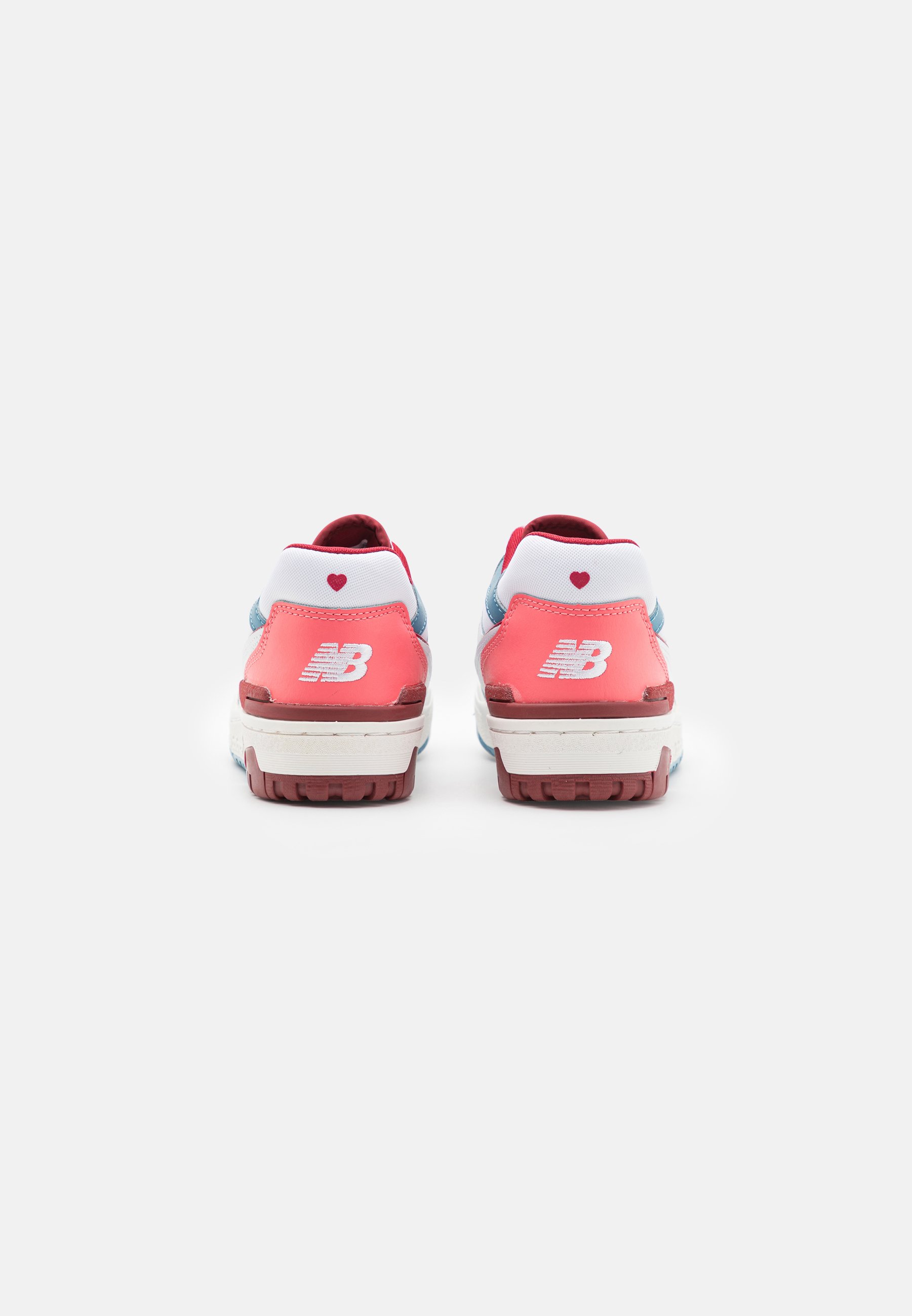 NB 550 UNISEX - Trainers - white/desert pink/spring tide/white